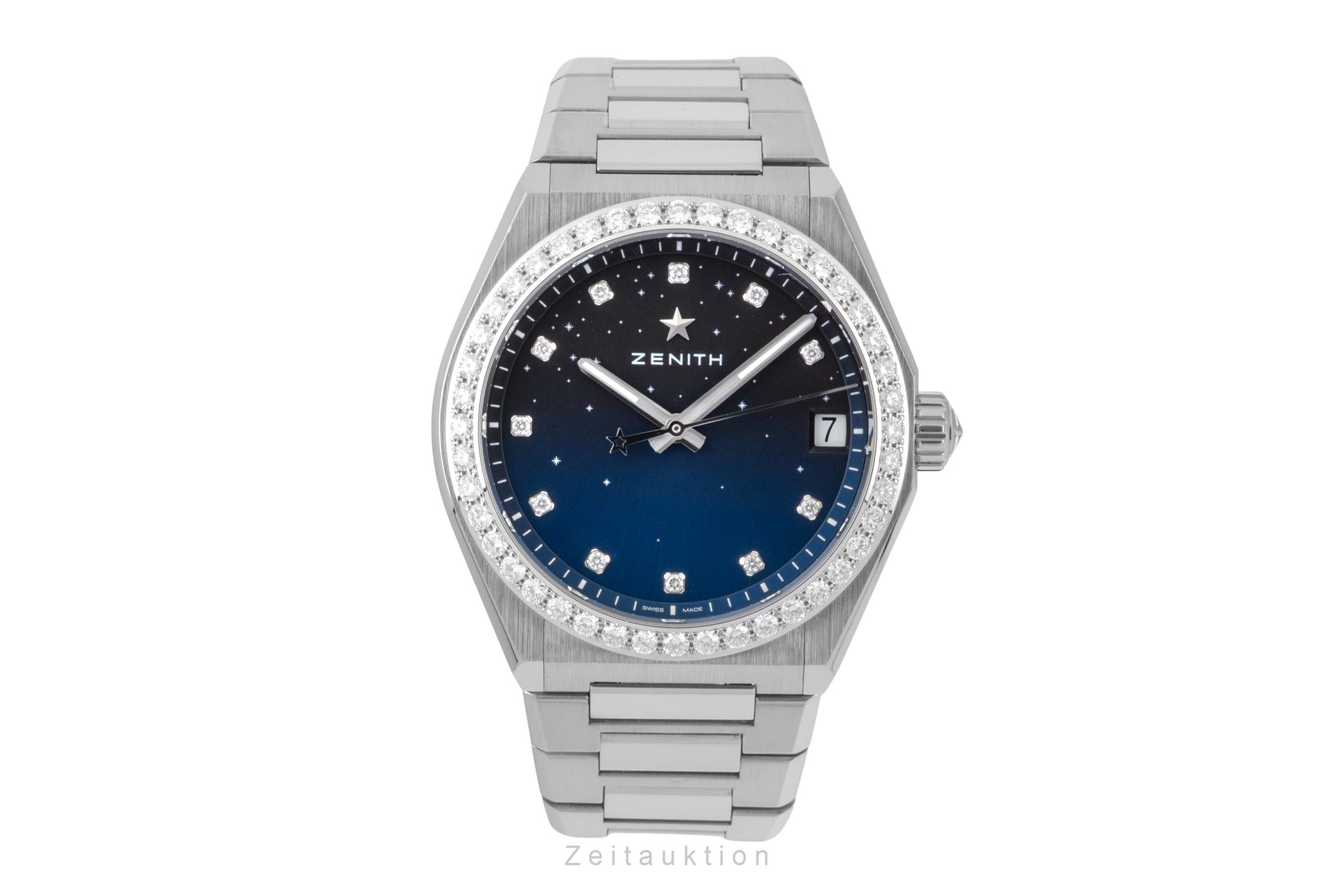 Zenith Defy acier automatique montre pour femmes 16.9200.670/01.MI001 LP: 13500EUR  [2601067]