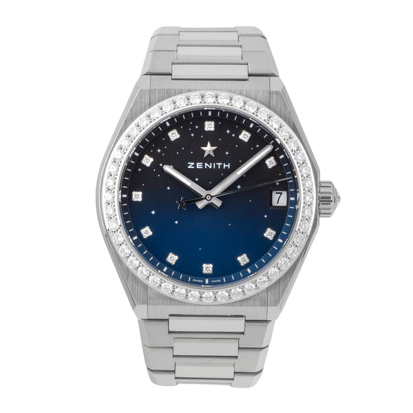 Zenith Defy acier automatique montre pour femmes 16.9200.670/01.MI001 LP: 13500EUR  [2601067]