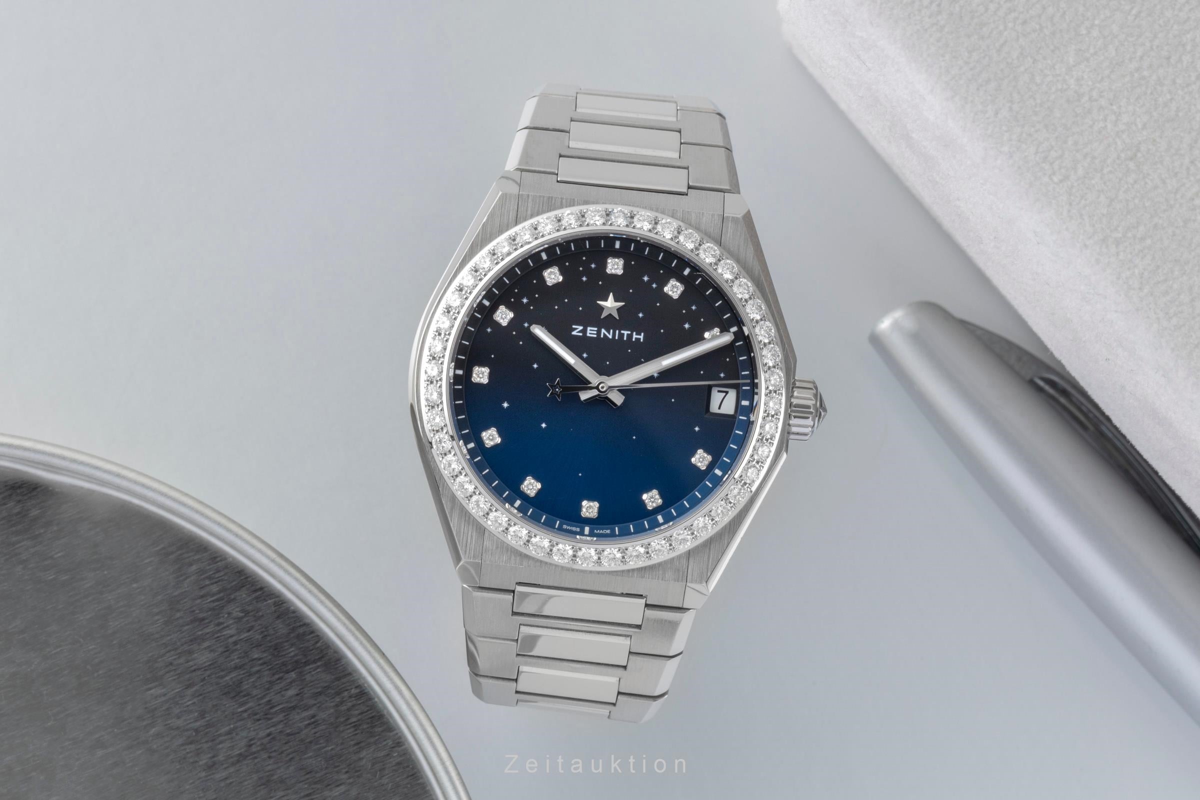 Zenith Defy acier automatique montre pour femmes 16.9200.670/01.MI001 LP: 13500EUR  [2601067]