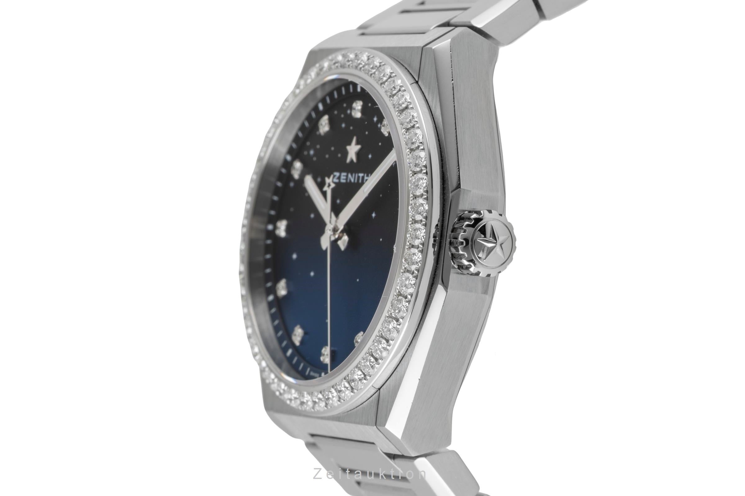 Zenith Defy acier automatique montre pour femmes 16.9200.670/01.MI001 LP: 13500EUR  [2601067]