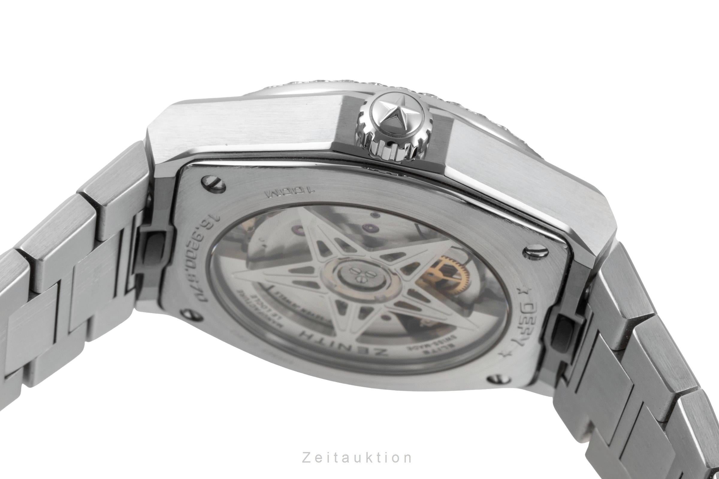 Zenith Defy acier automatique montre pour femmes 16.9200.670/01.MI001 LP: 13500EUR  [2601067]