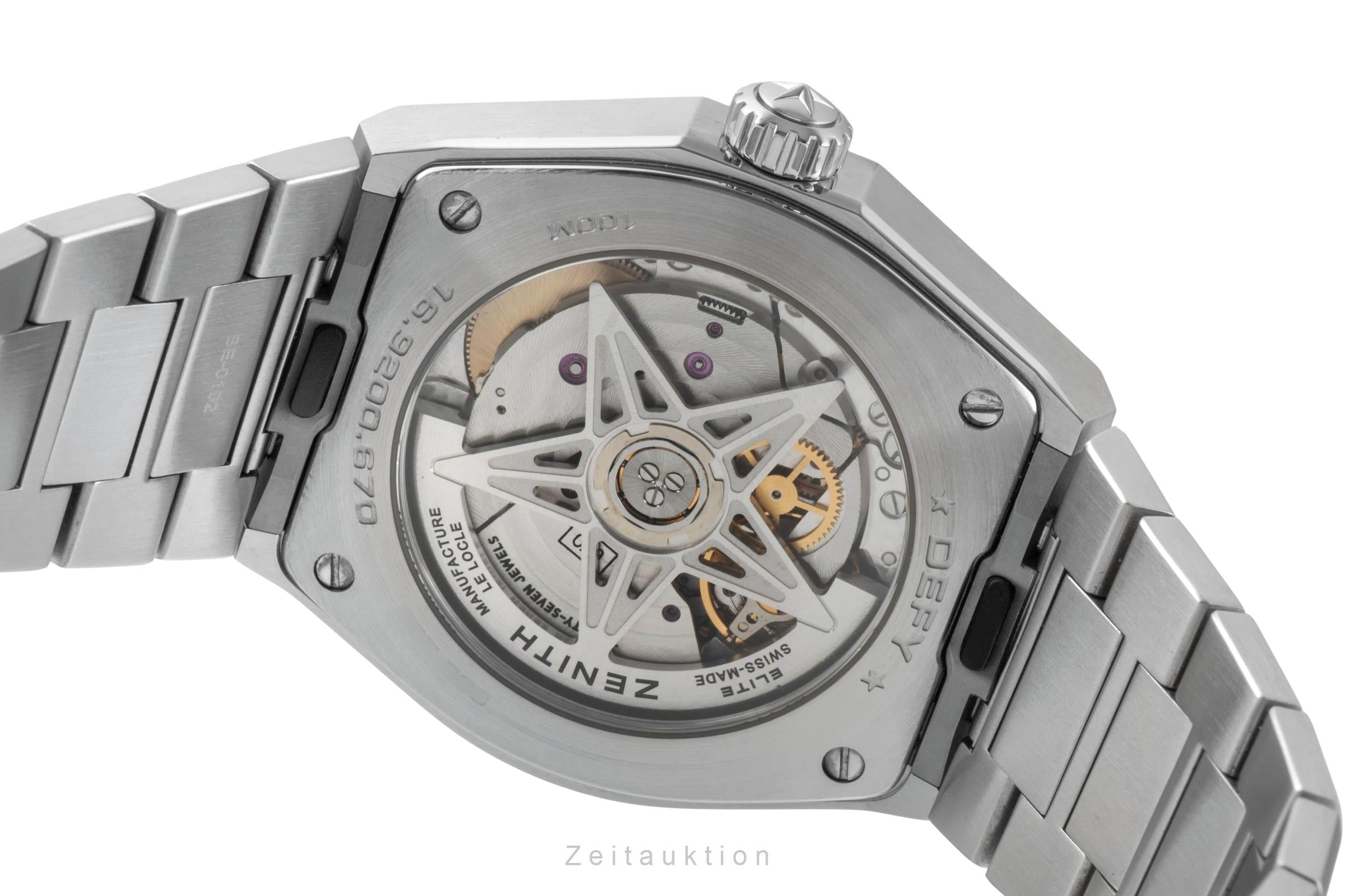 Zenith Defy acier automatique montre pour femmes 16.9200.670/01.MI001 LP: 13500EUR  [2601067]