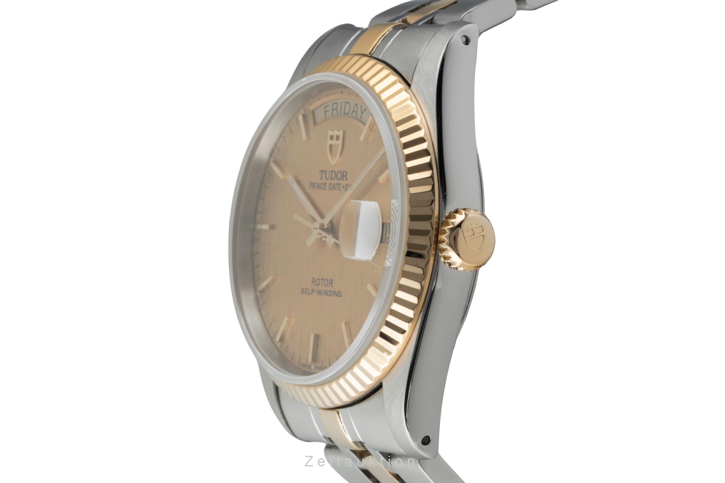 Tudor Date-Day acier / or  automatique montre pour hommes 76213  [2601069]