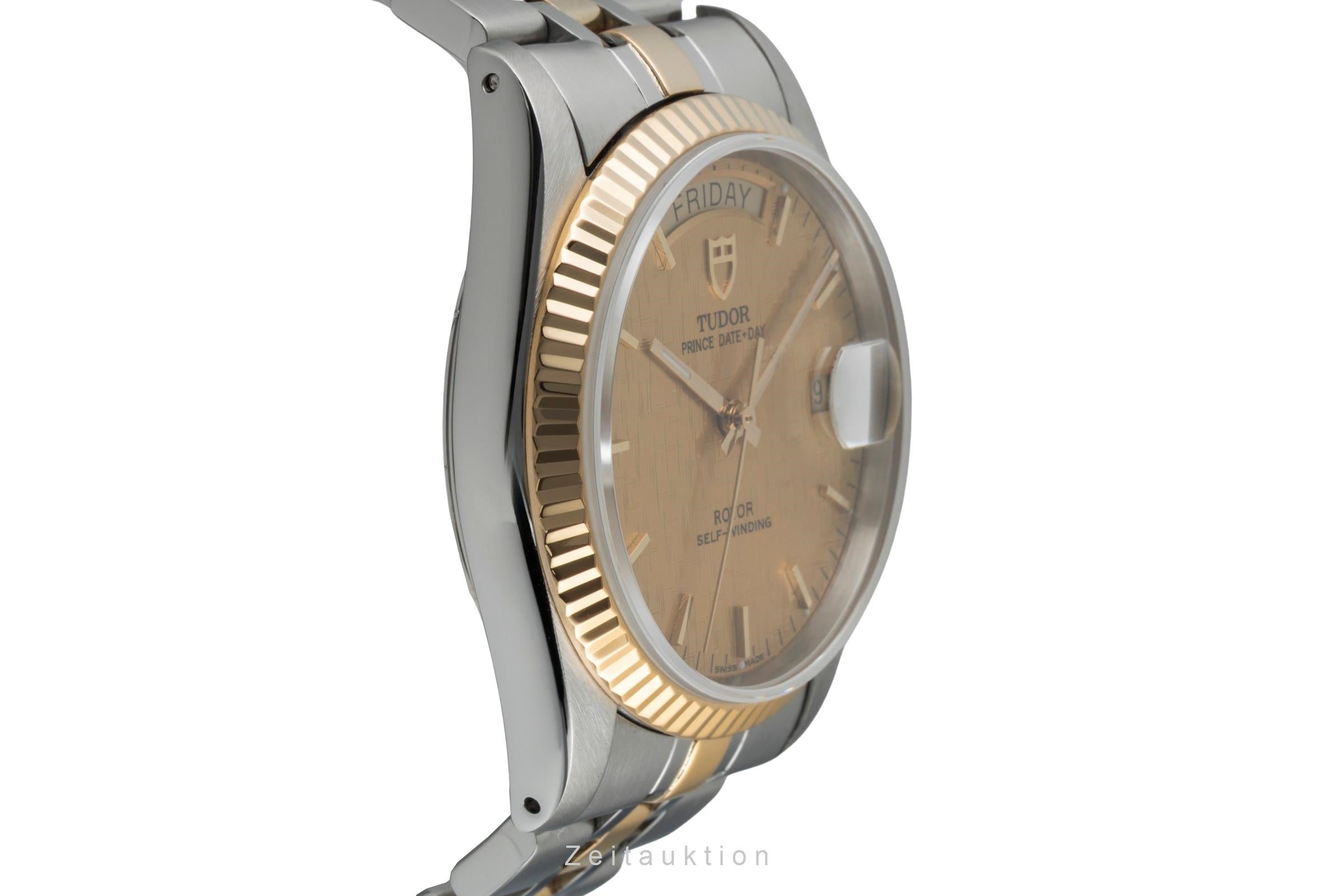 Tudor Date-Day acier / or  automatique montre pour hommes 76213  [2601069]