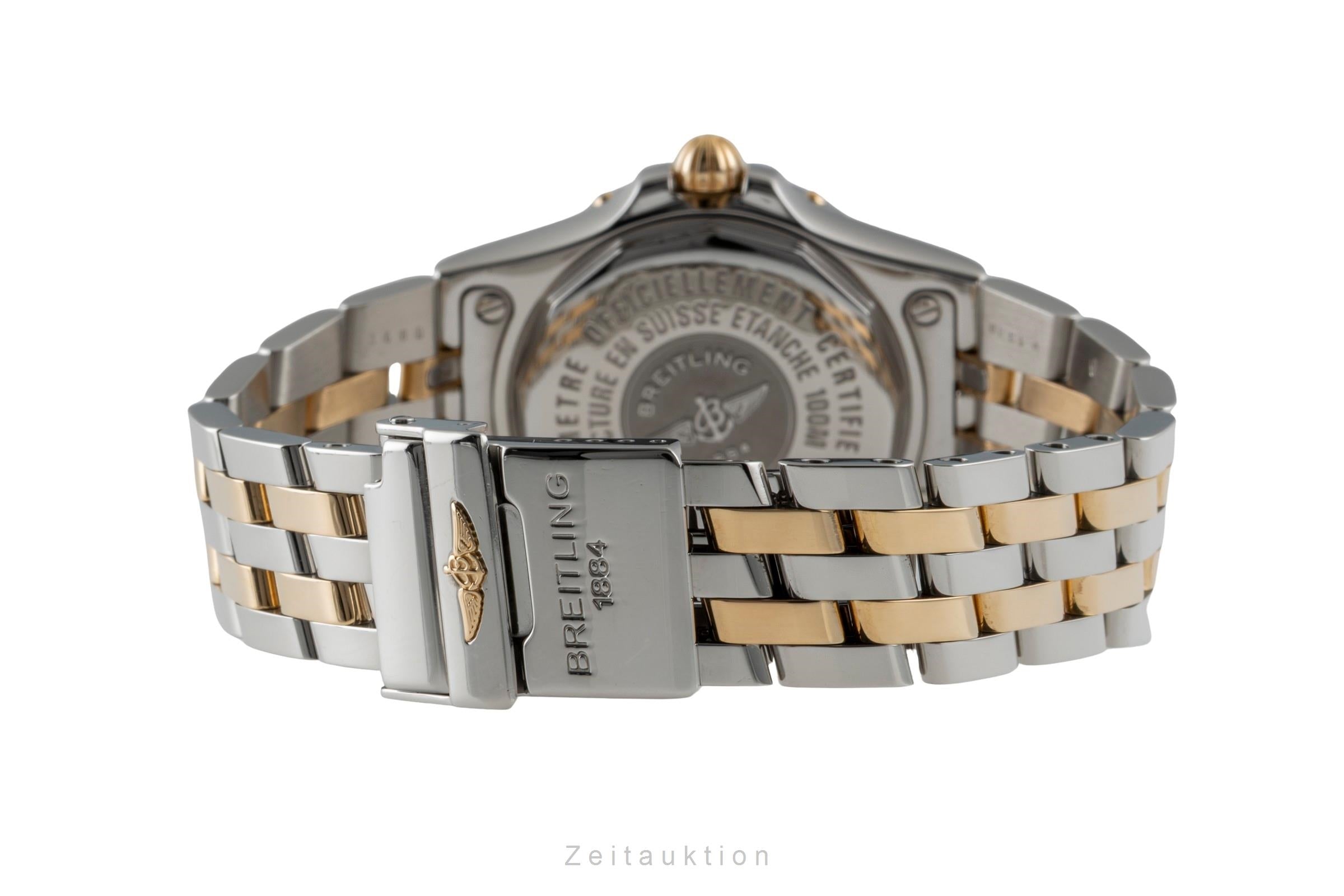 Breitling Starliner steel / gold quartz women's watch B71340  [2601070]