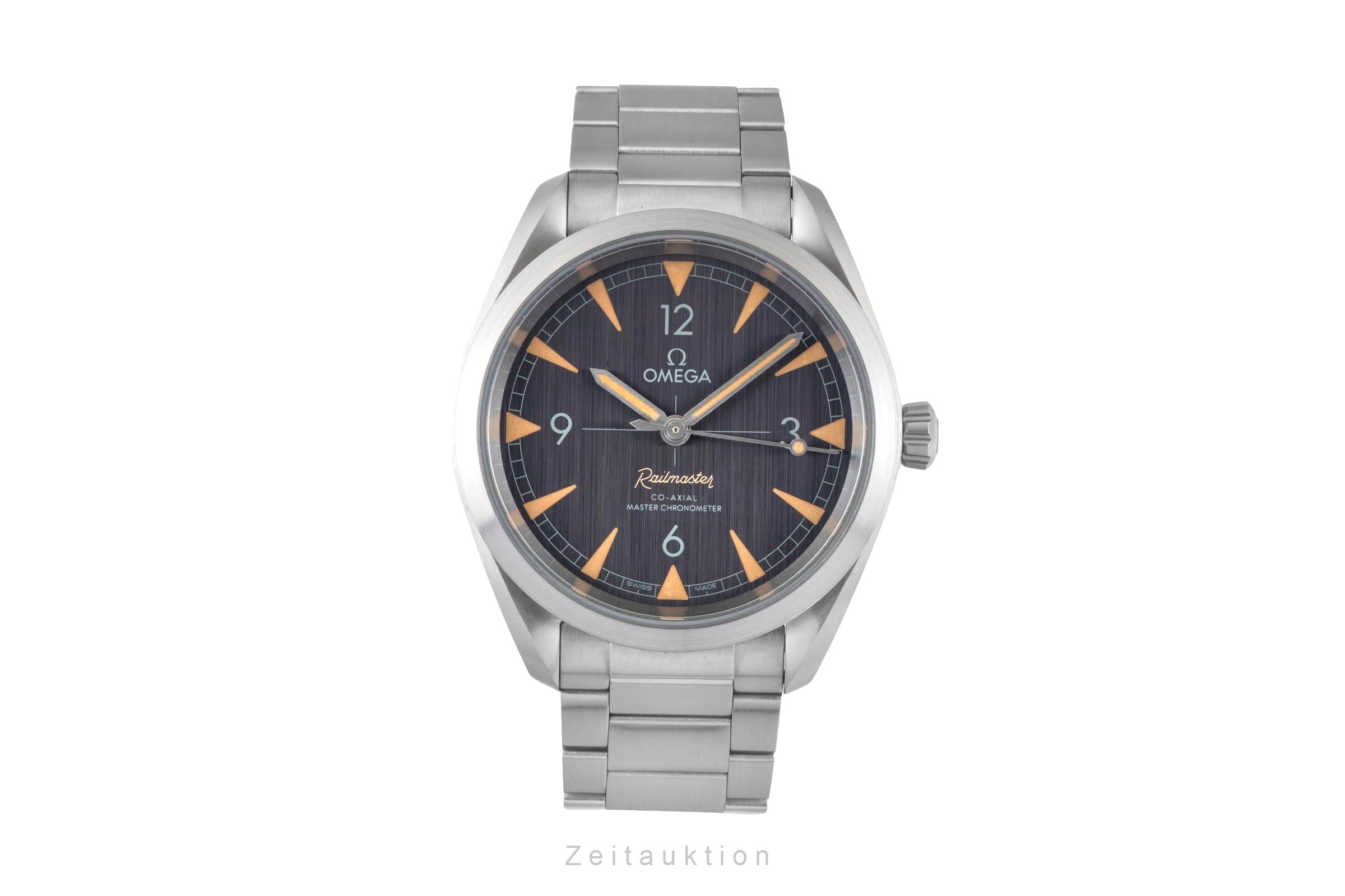 Omega Railmaster steel automatic men's watch 220.10.40.20.01.001  [2601071]