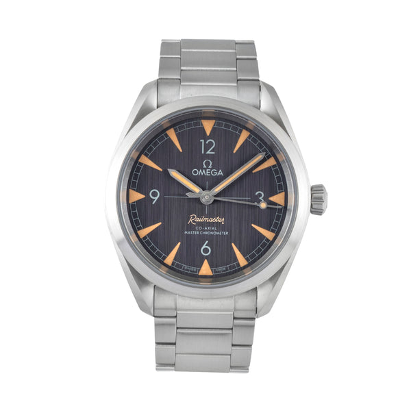 Omega Railmaster steel automatic men's watch 220.10.40.20.01.001  [2601071]