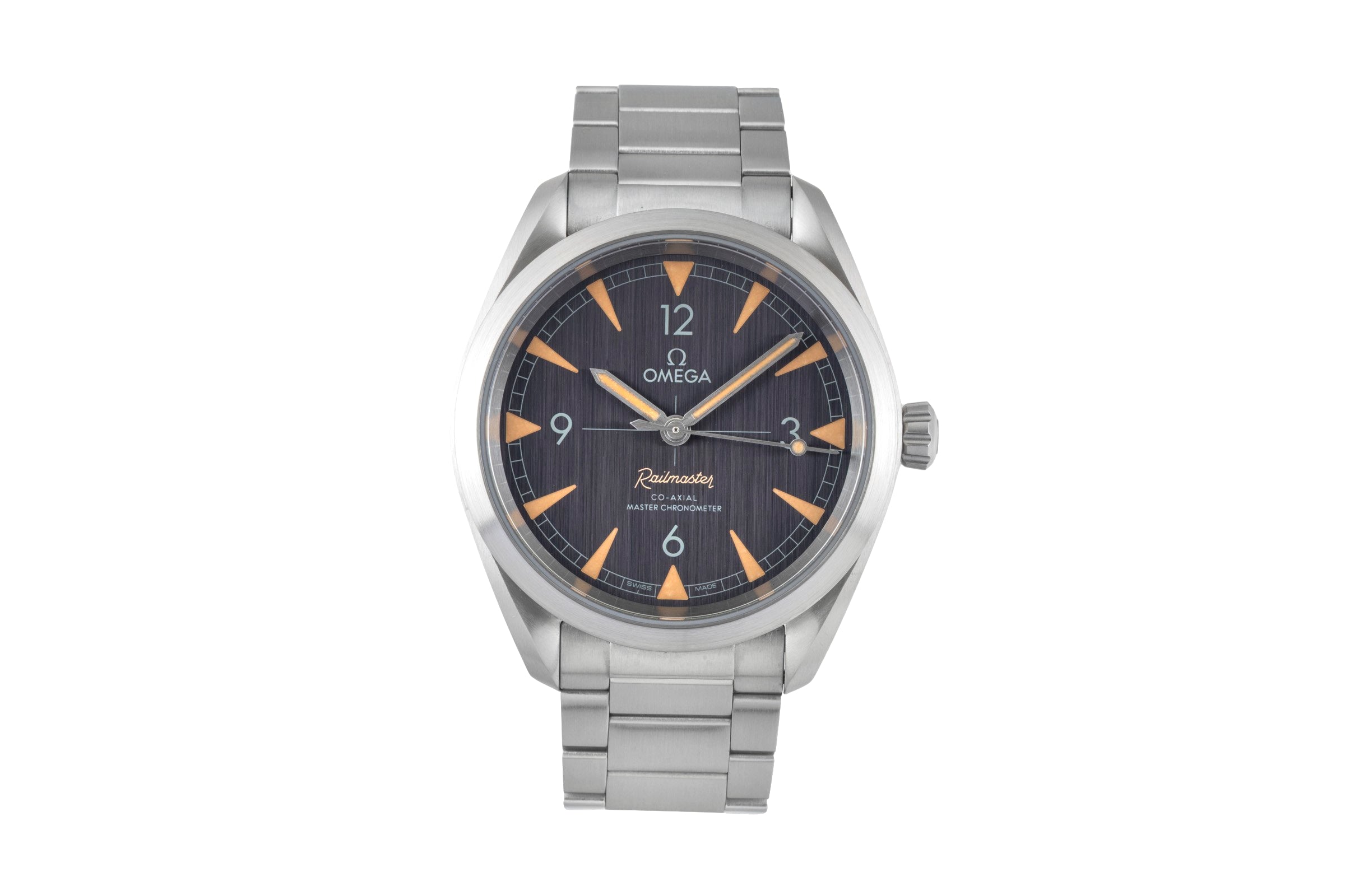 Omega Railmaster steel automatic men's watch 220.10.40.20.01.001  [2601071]