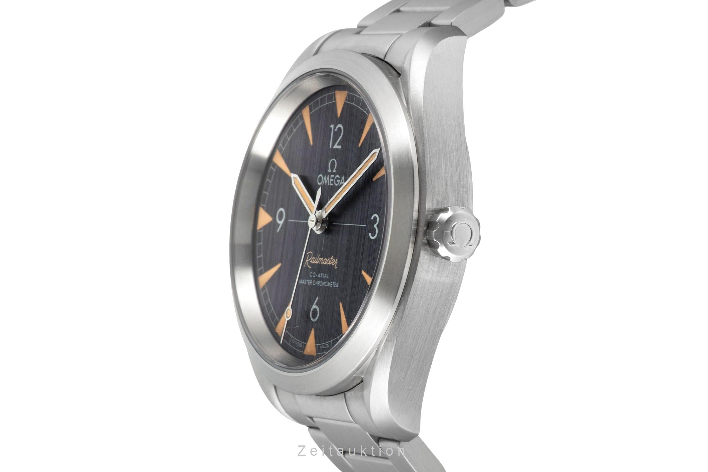 Omega Railmaster steel automatic men's watch 220.10.40.20.01.001  [2601071]