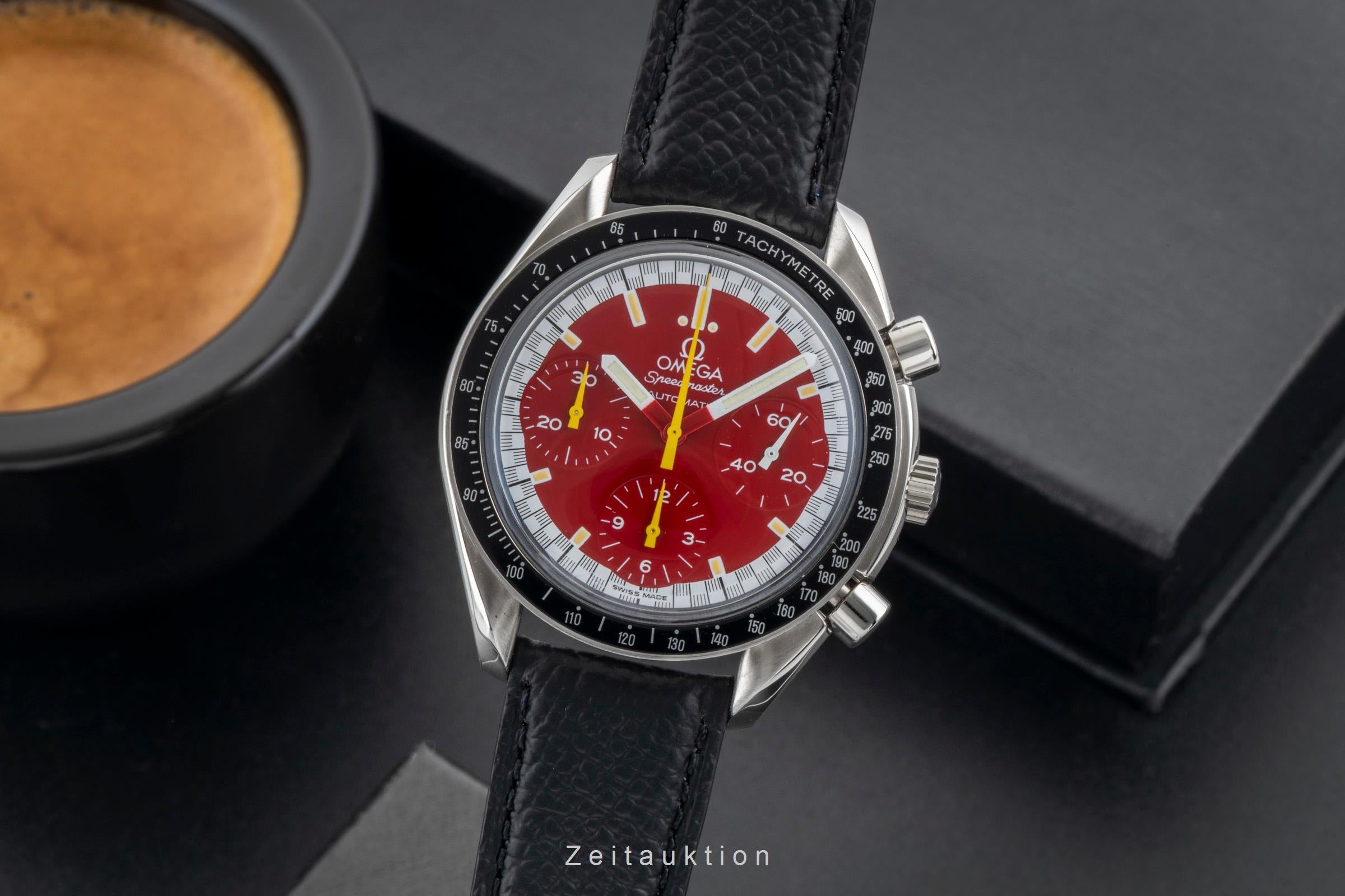 Omega Speedmaster Reduced Michael Schumacher Red Chronograph Ref. 3510.61 [2601074]