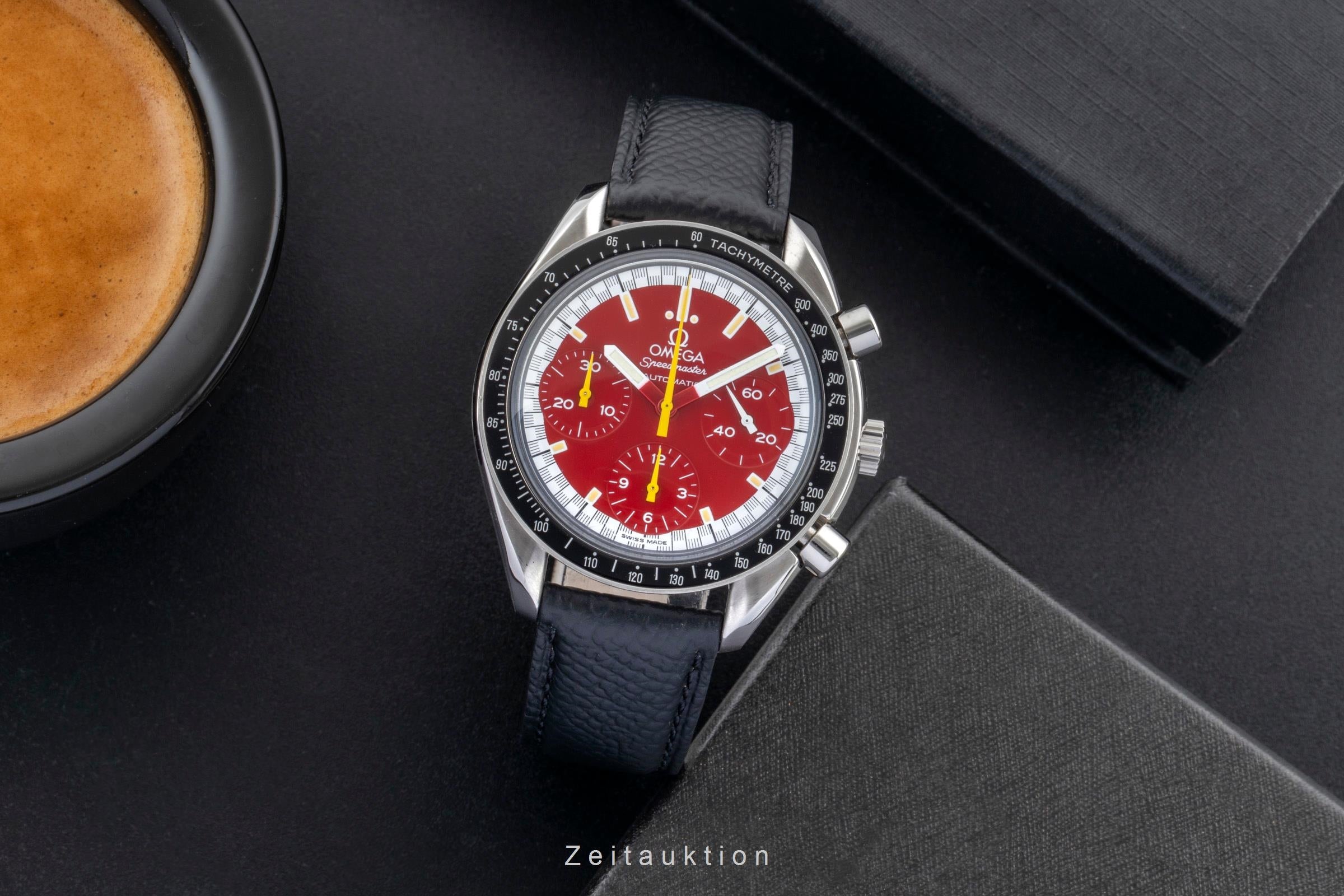 Omega Speedmaster Reduced Michael Schumacher Red Chronograph Ref. 3510.61 [2601074]