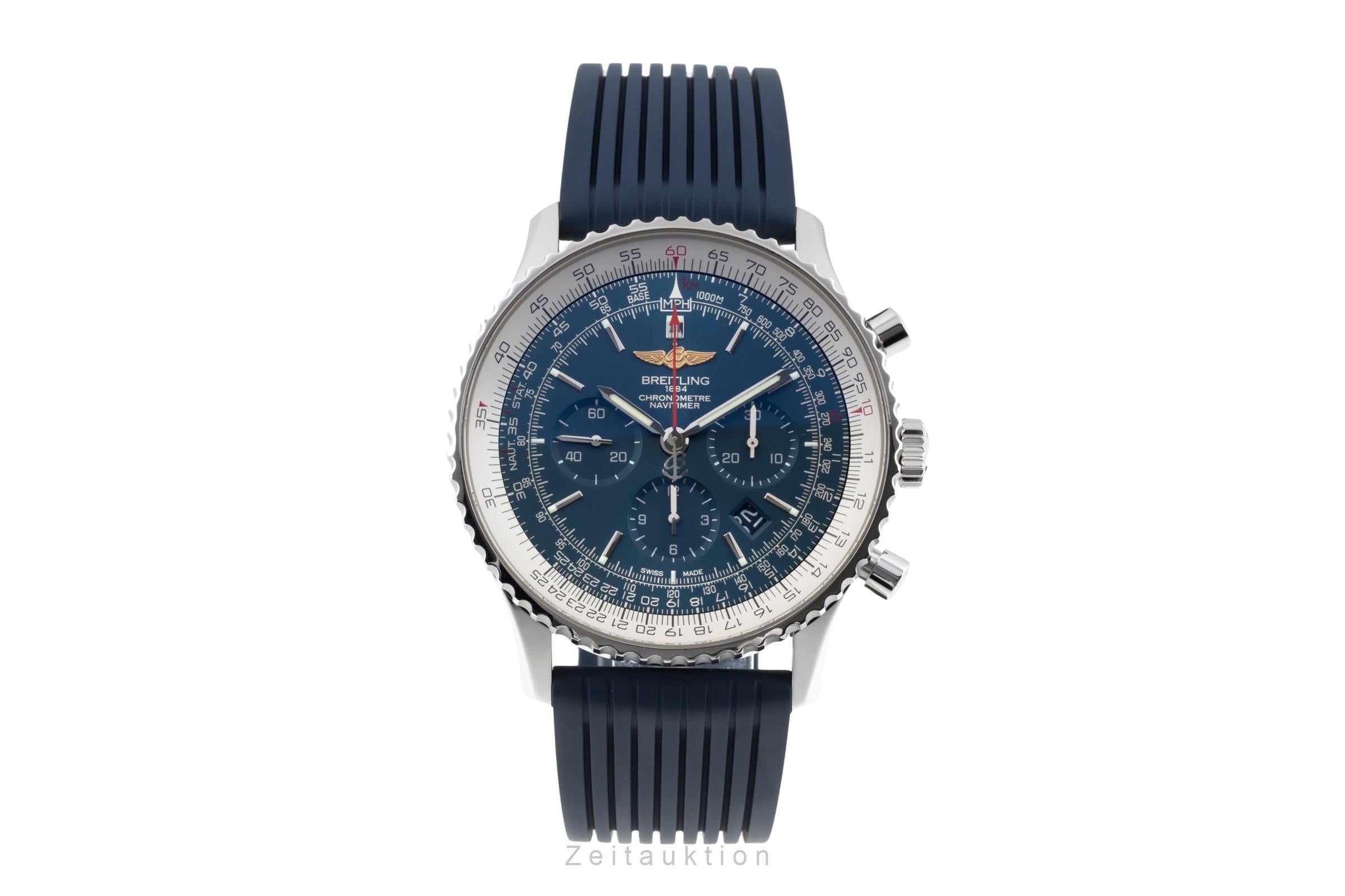 Breitling Navitimer 01 46 chronograph steel automatic men's watch AB012721/C889  [2601076]