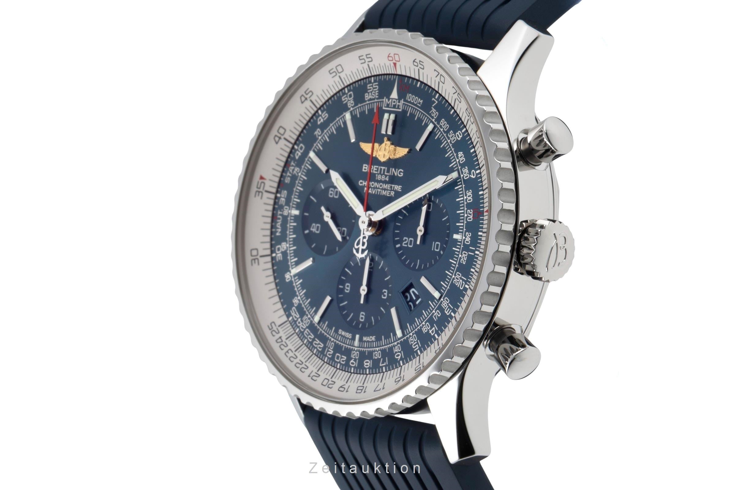 Breitling Navitimer 01 46 chronograph steel automatic men's watch AB012721/C889  [2601076]