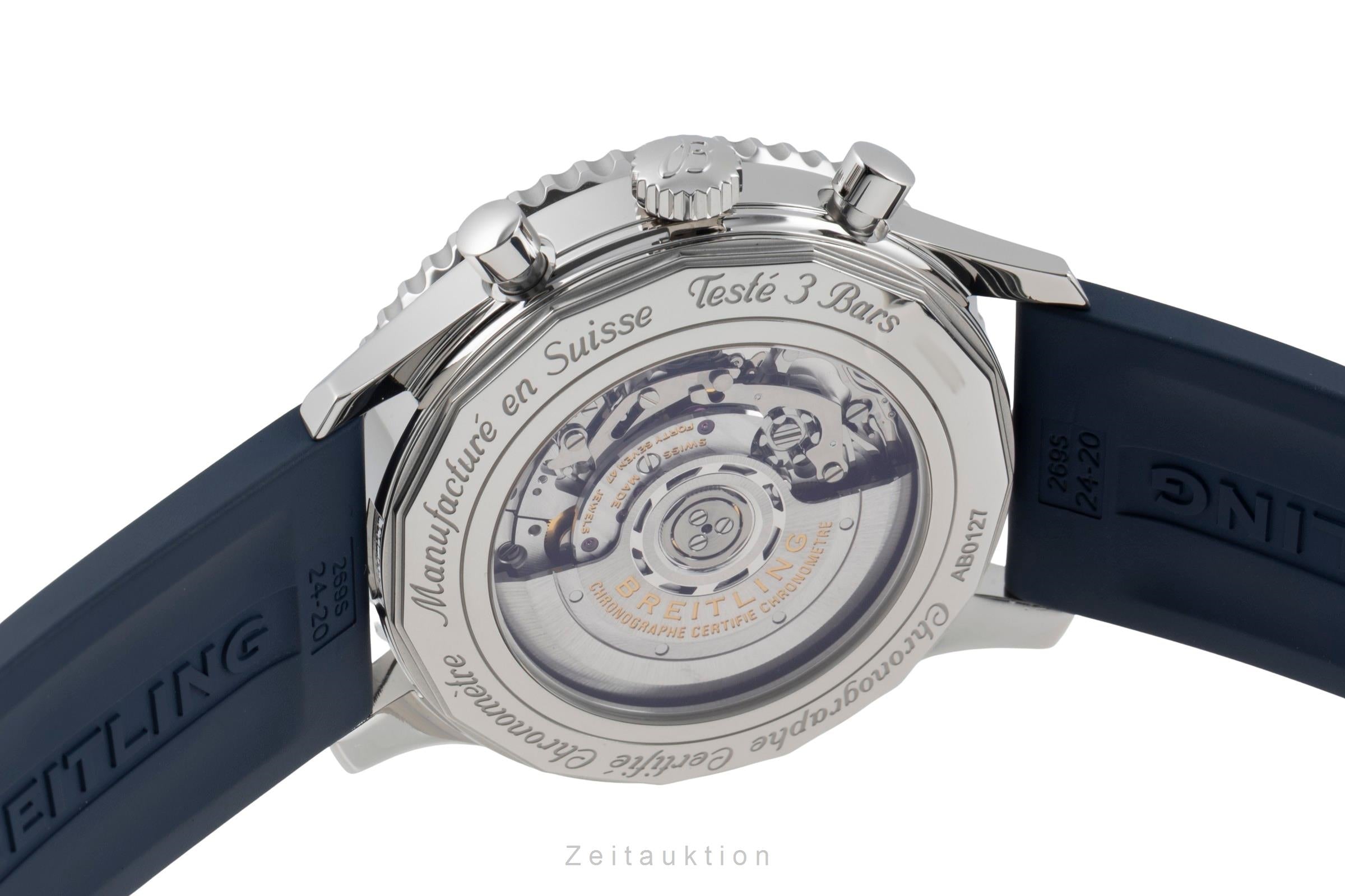 Breitling Navitimer 01 46 chronograph steel automatic men's watch AB012721/C889  [2601076]