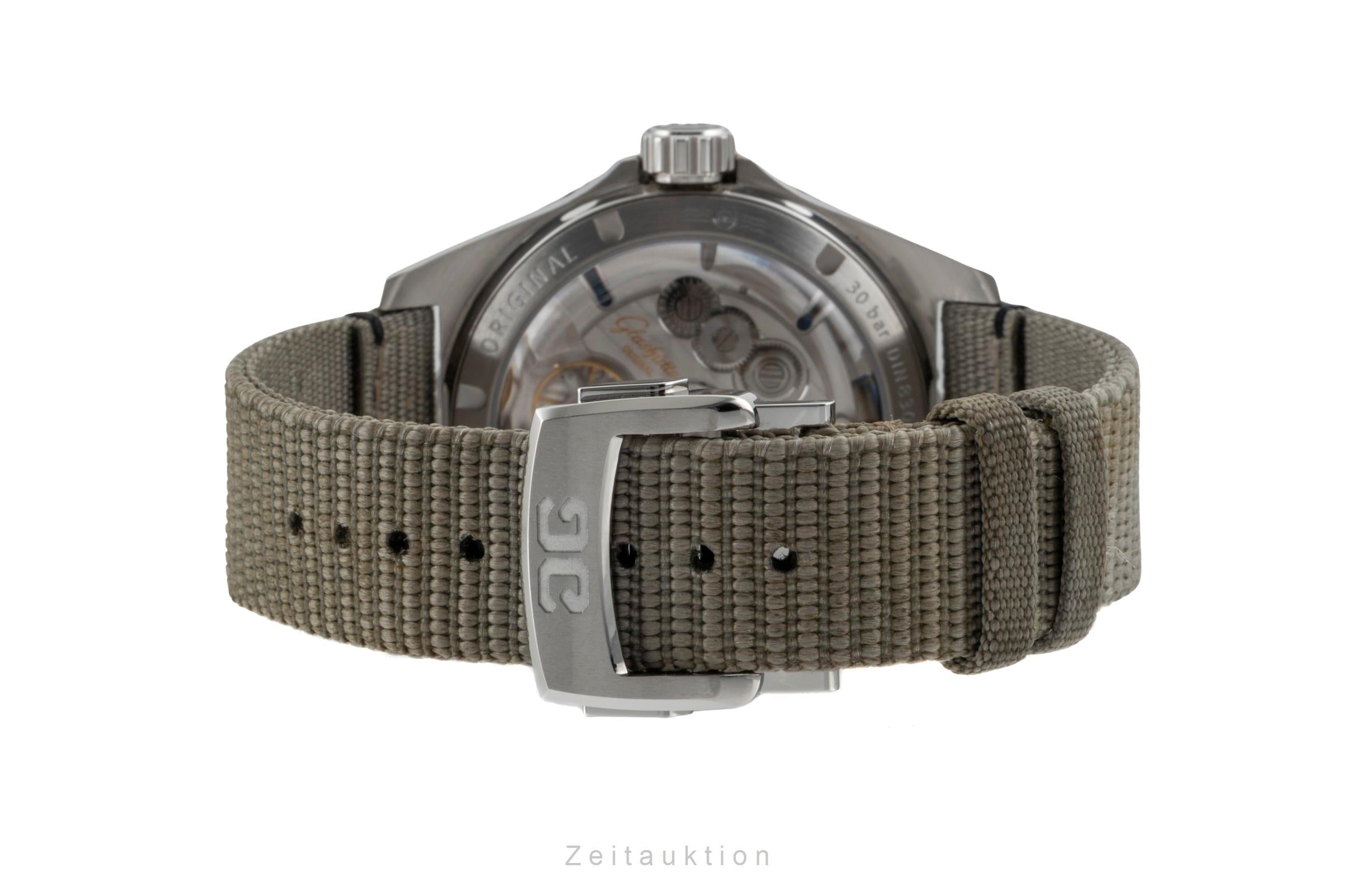 Glashütte SeaQ acciaio automatismo orologio da uomo 1-36-13-02-81-34 LP: 12700EUR  [2601079]