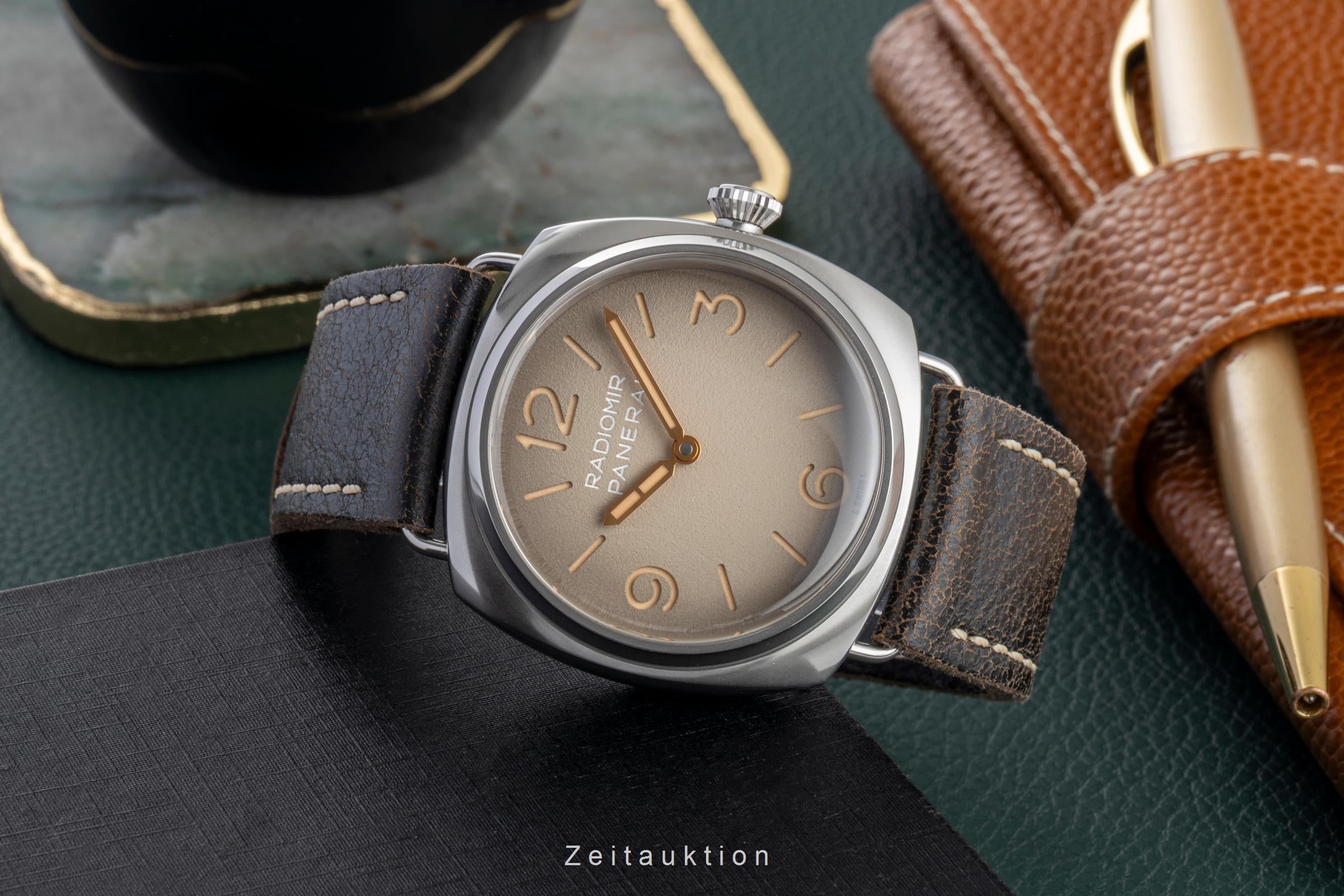 Panerai Radiomir steel manual winding men's watch PAM01350 LP: 7400EUR  [2601081]