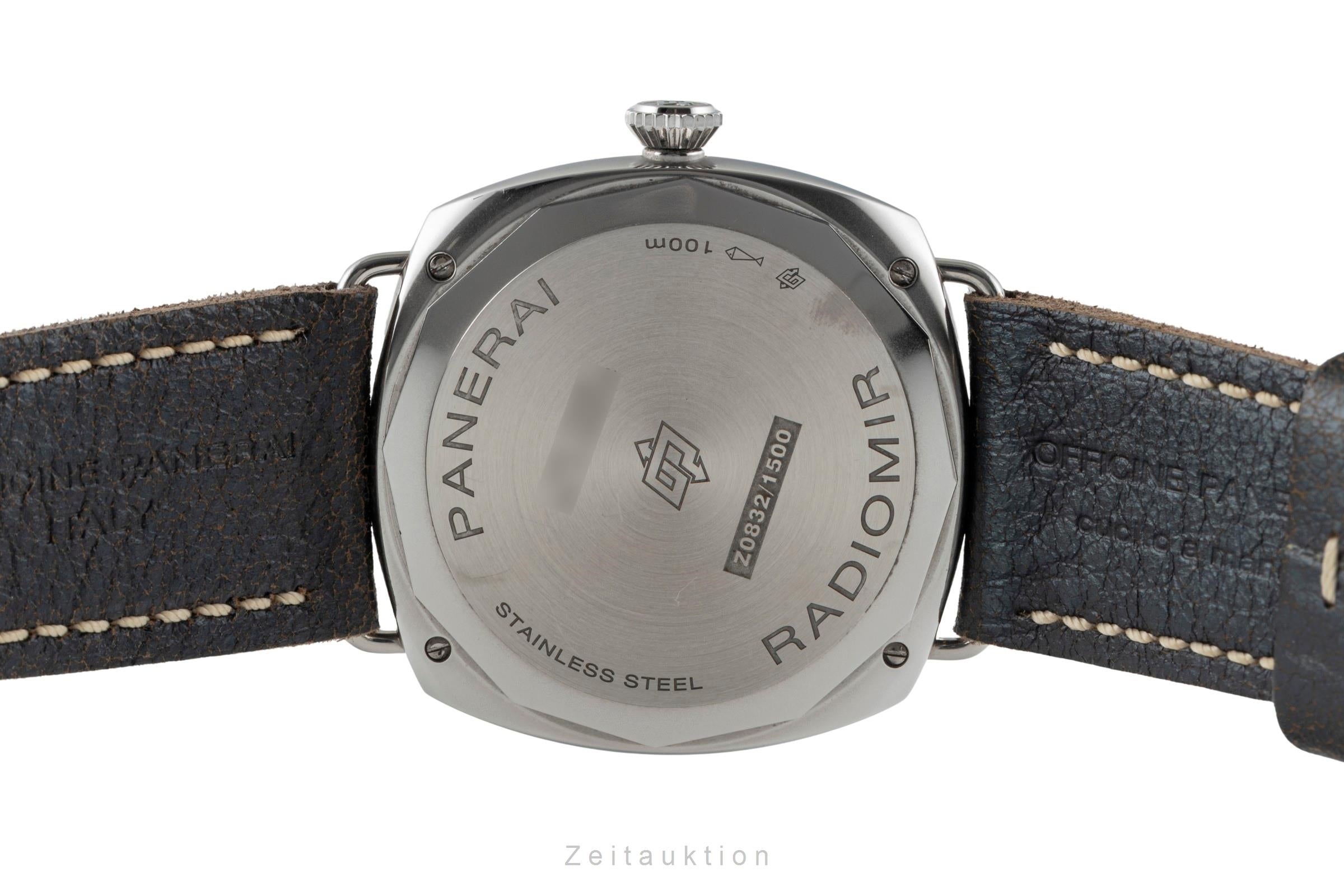 Panerai Radiomir steel manual winding men's watch PAM01350 LP: 7400EUR  [2601081]