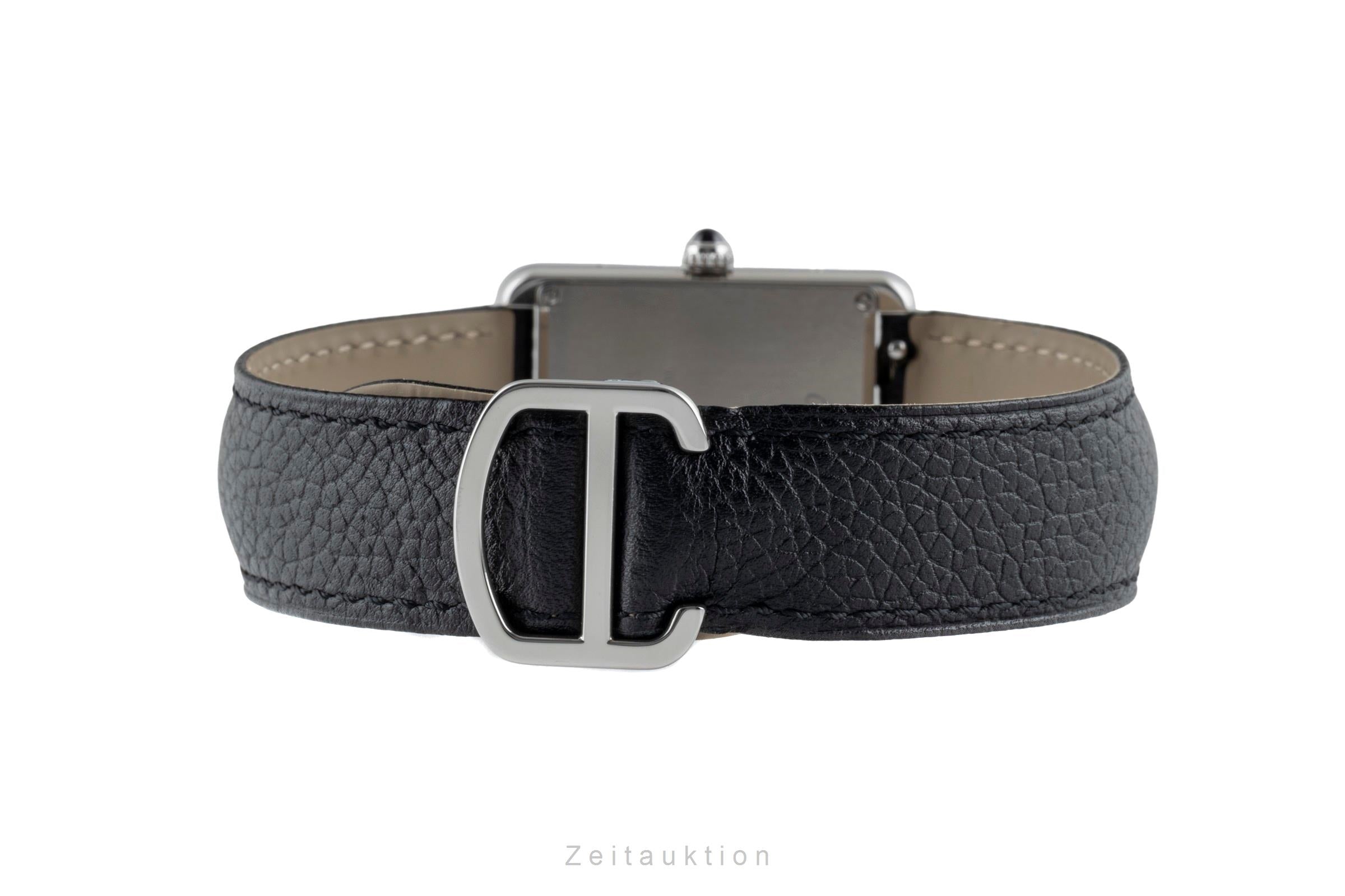 Cartier Tank acciaio quarzo orologio da uomo WSTA0028  [2601083]