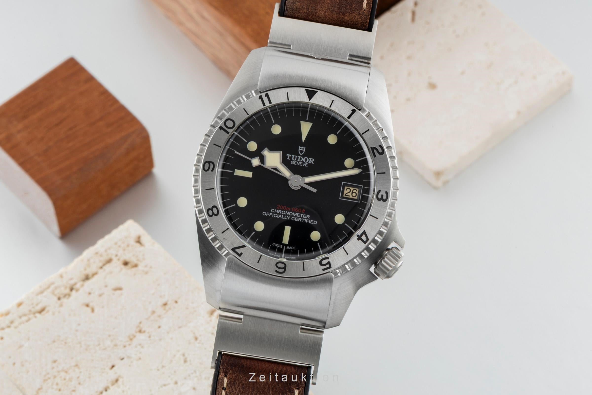 Tudor Black Bay steel automatic men's watch 70150  [2601085]