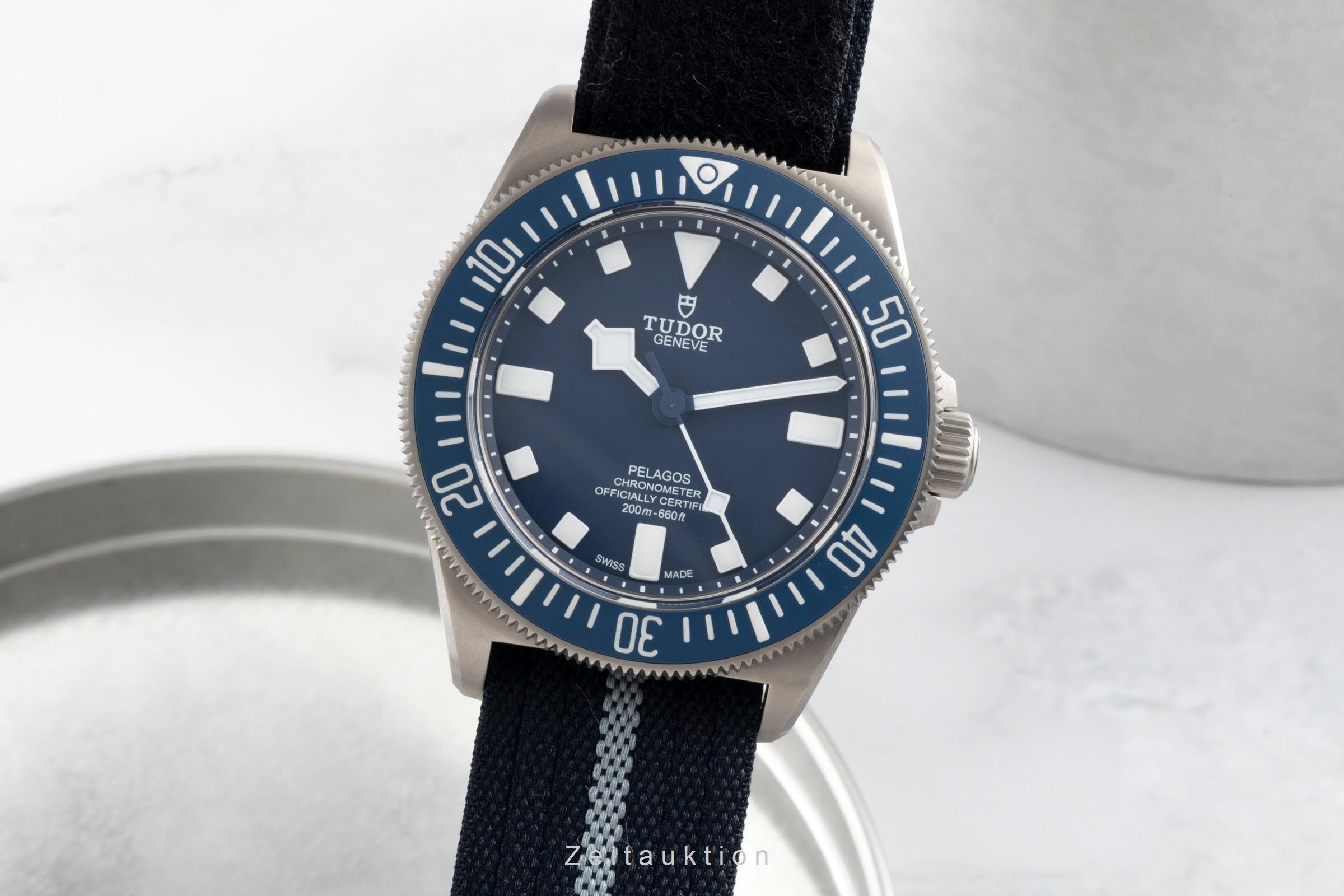Tudor Pelagos titanio automático reloj para caballeros 25707B/21  [2601086]
