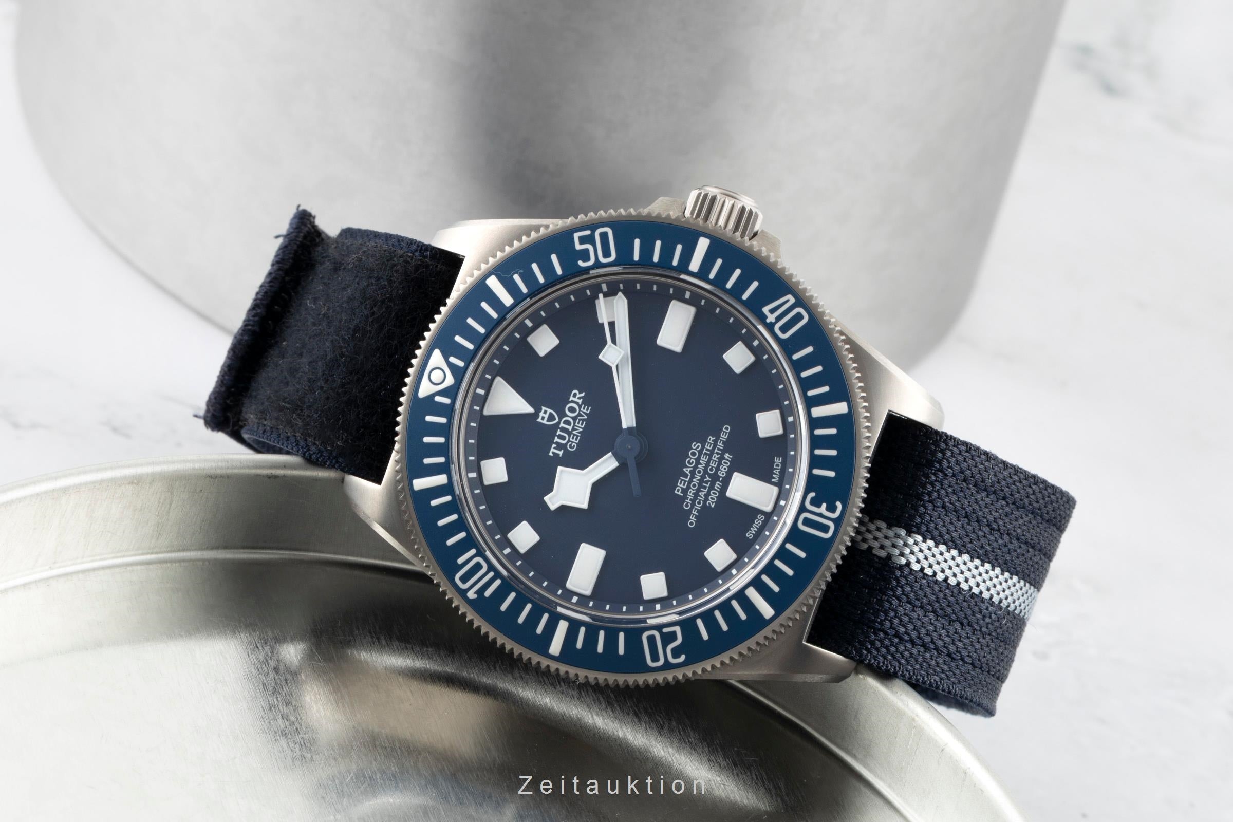 Tudor Pelagos titanio automático reloj para caballeros 25707B/21  [2601086]