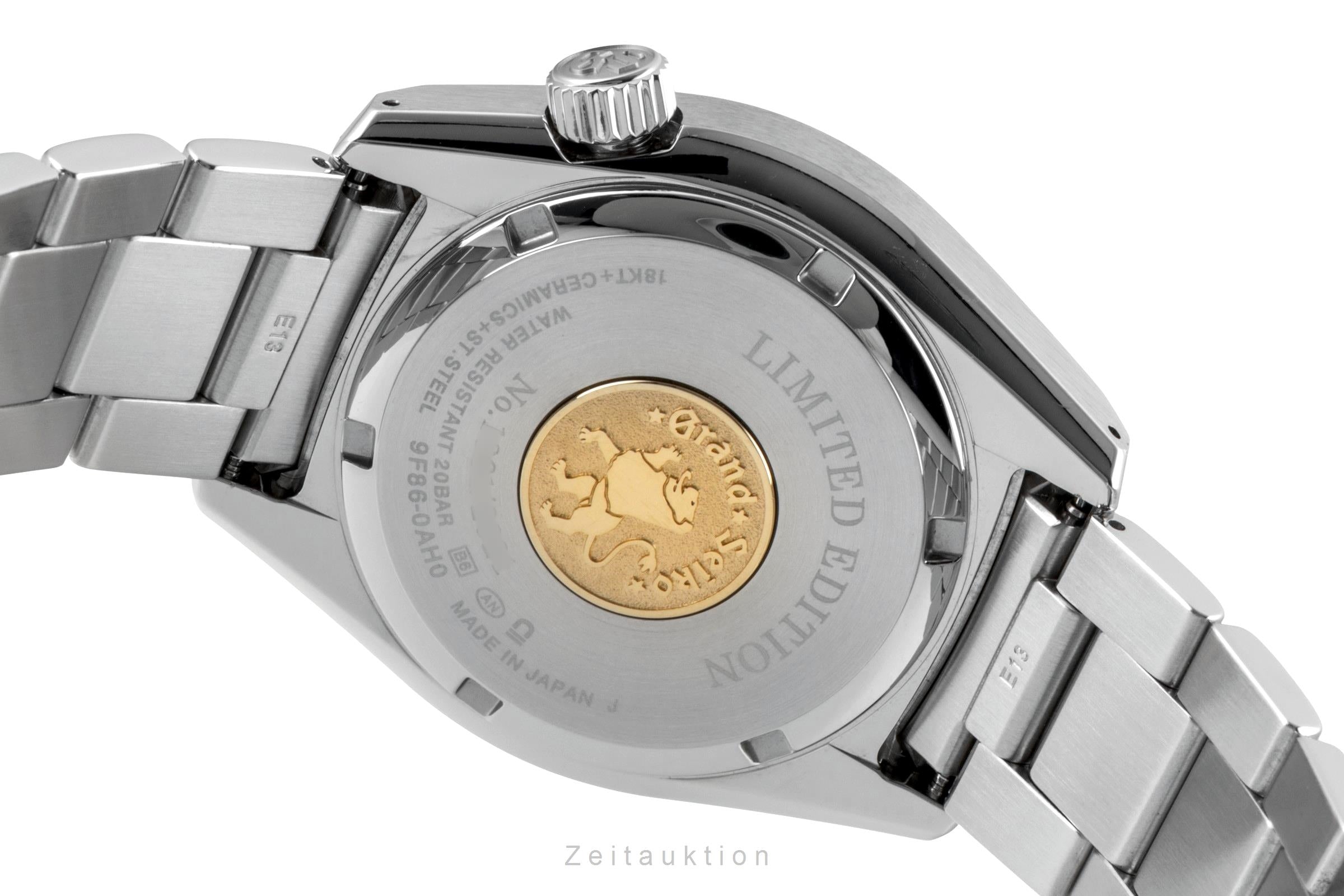 Grand Seiko acciaio quarzo orologio da uomo SBGN023 Limited  [2601093]