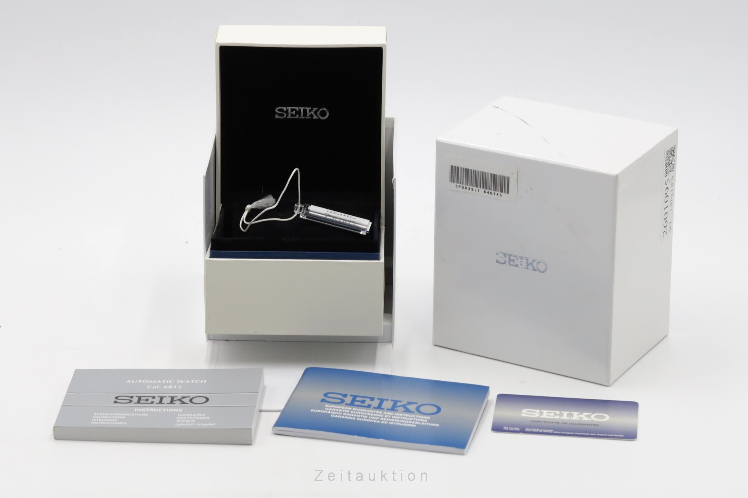 Seiko Presage acciaio automatismo orologio da uomo SPB039J1  [2601095]