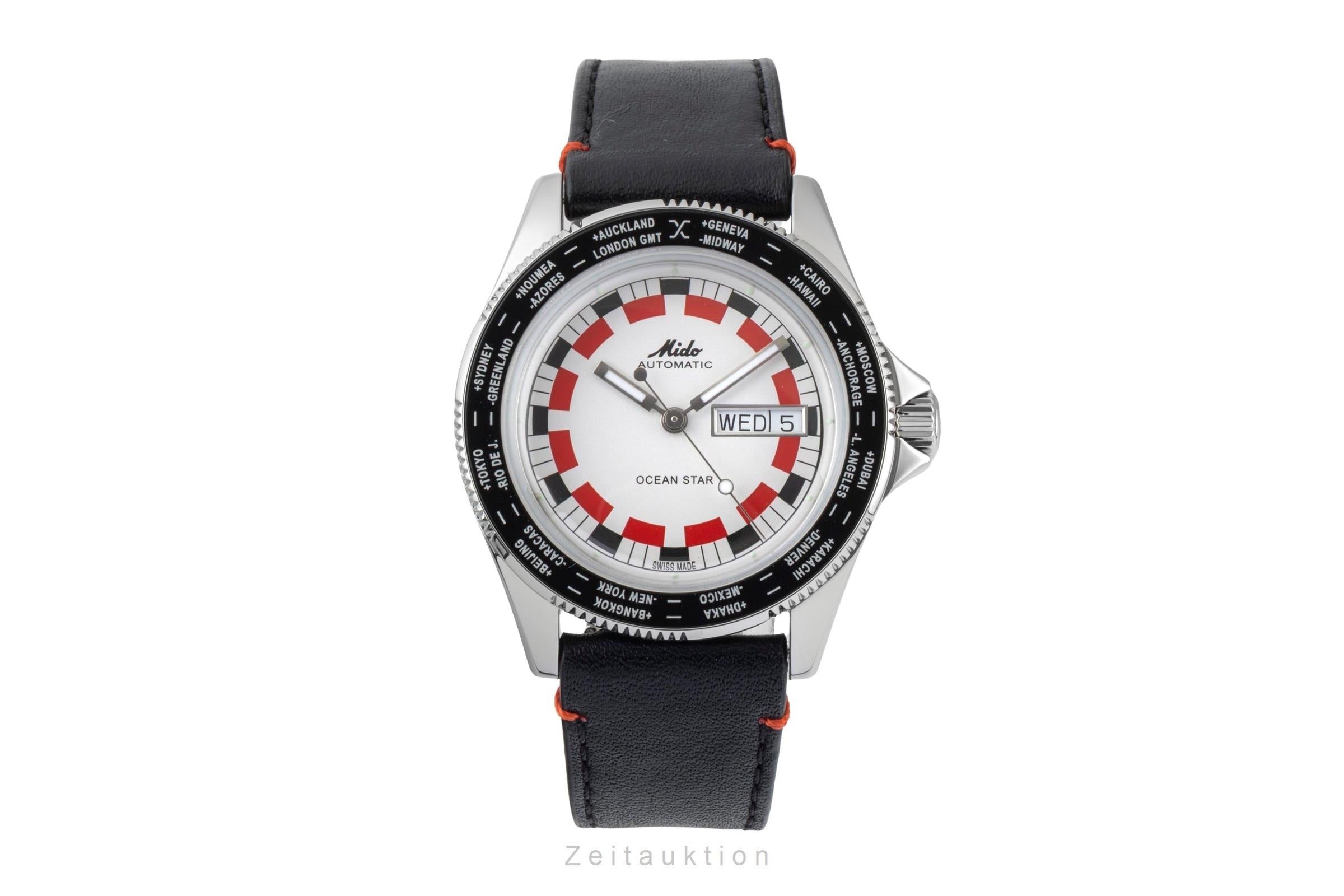 Mido Ocean Star steel automatic Kal. Caliber 80 Ref. M026.830.16