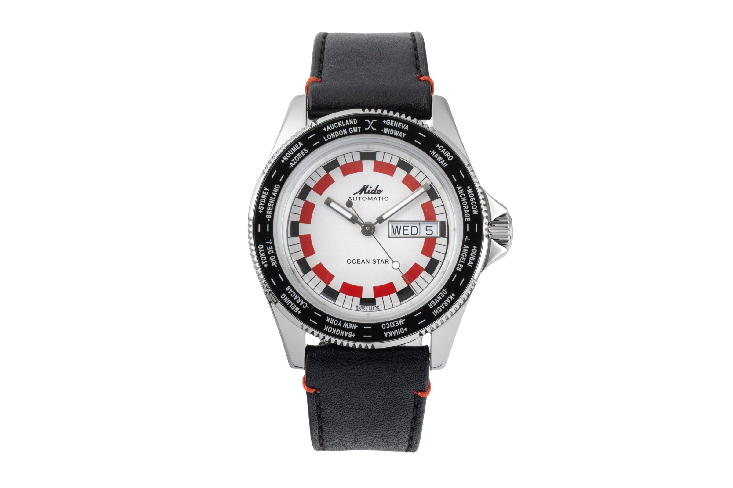 Mido Ocean Star steel automatic Kal. Caliber 80 Ref. M026.830.16