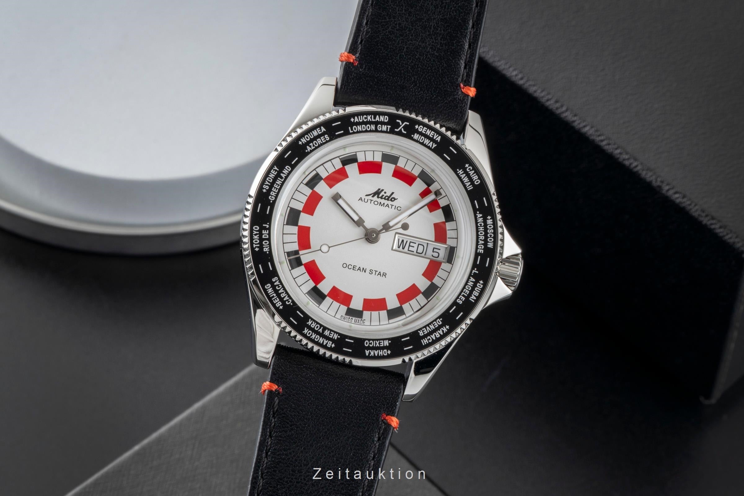 Mido Ocean Star steel automatic Kal. Caliber 80 Ref. M026.830.16