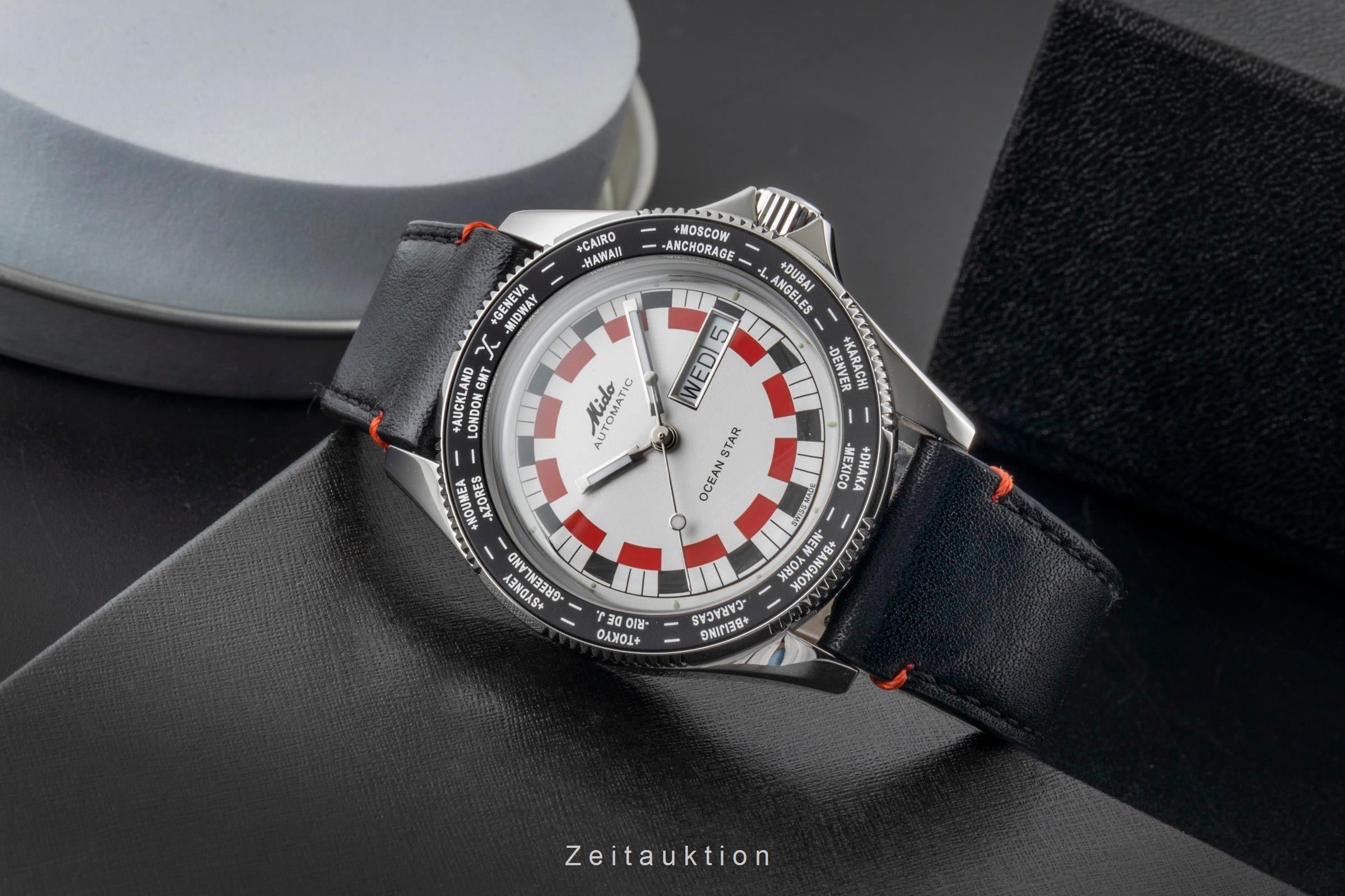 Ocean Star Worldtimer Stahl Automatik Ref. M026.830.16.030.00 B&P 2025 [2601096]