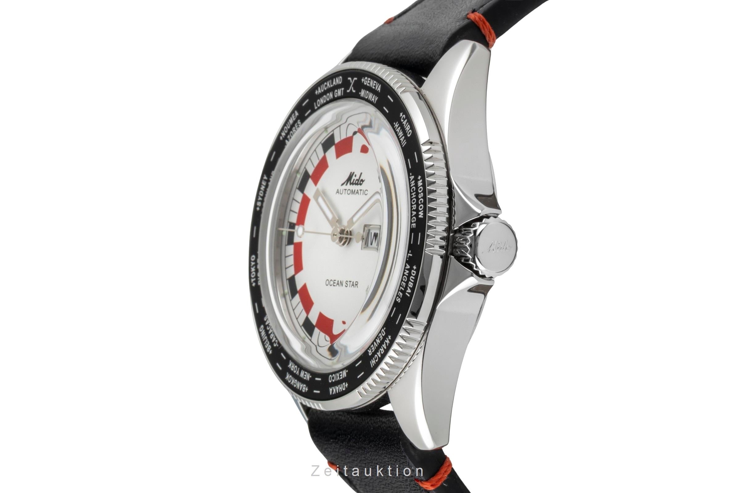 Mido Ocean Star steel automatic Kal. Caliber 80 Ref. M026.830.16