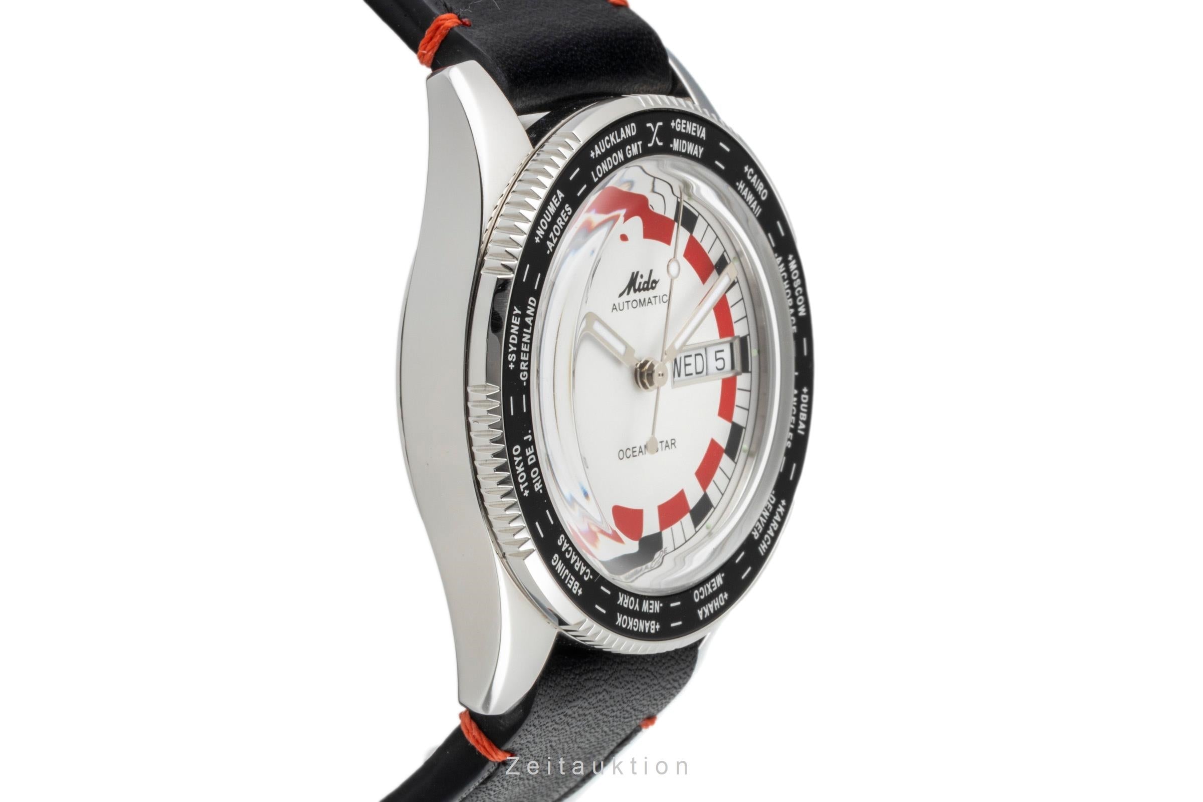 Ocean Star Worldtimer Stahl Automatik Ref. M026.830.16.030.00 B&P 2025 [2601096]