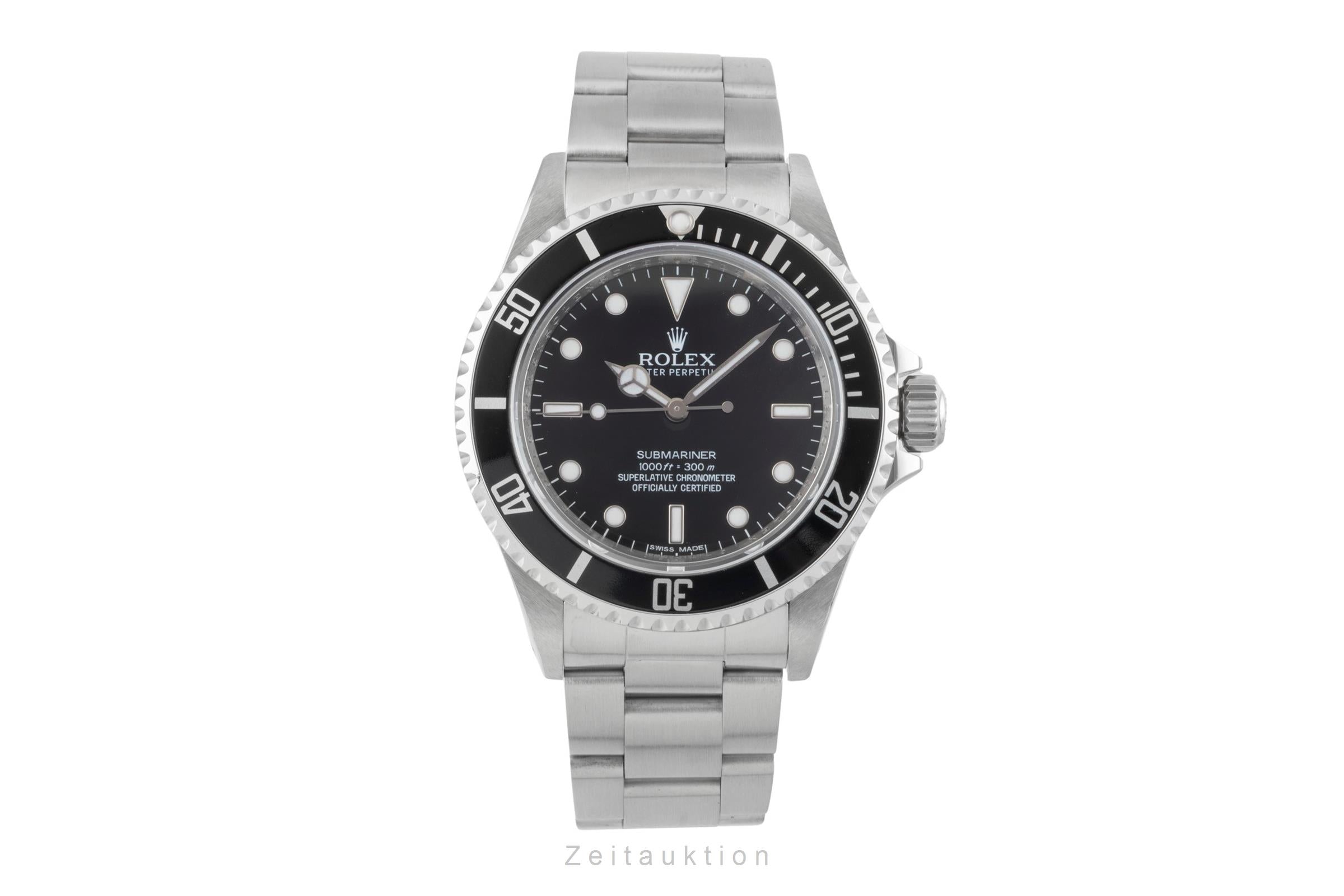 Rolex Submariner acero automático reloj para caballeros 14060M  [2601097]
