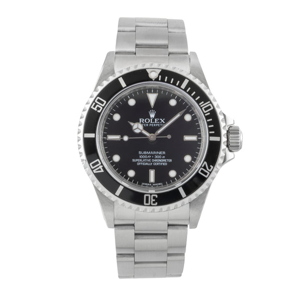 Rolex Submariner acero automático reloj para caballeros 14060M  [2601097]