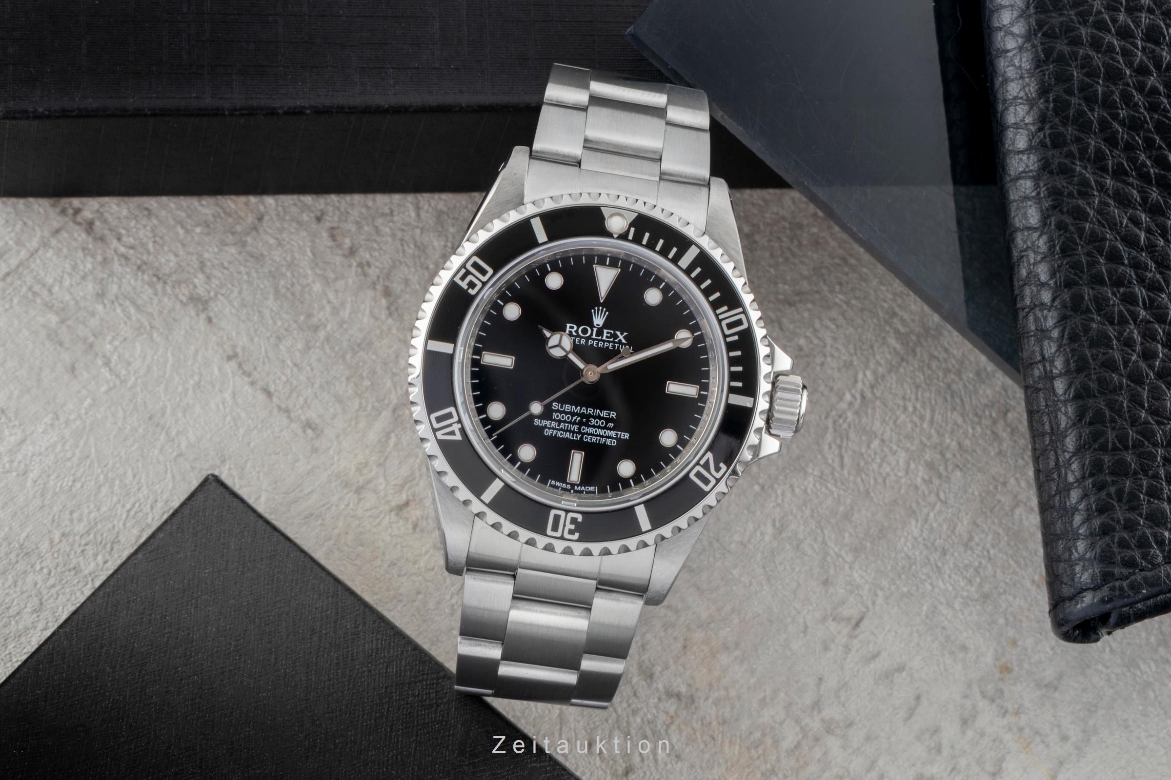 Rolex Submariner acero automático reloj para caballeros 14060M  [2601097]