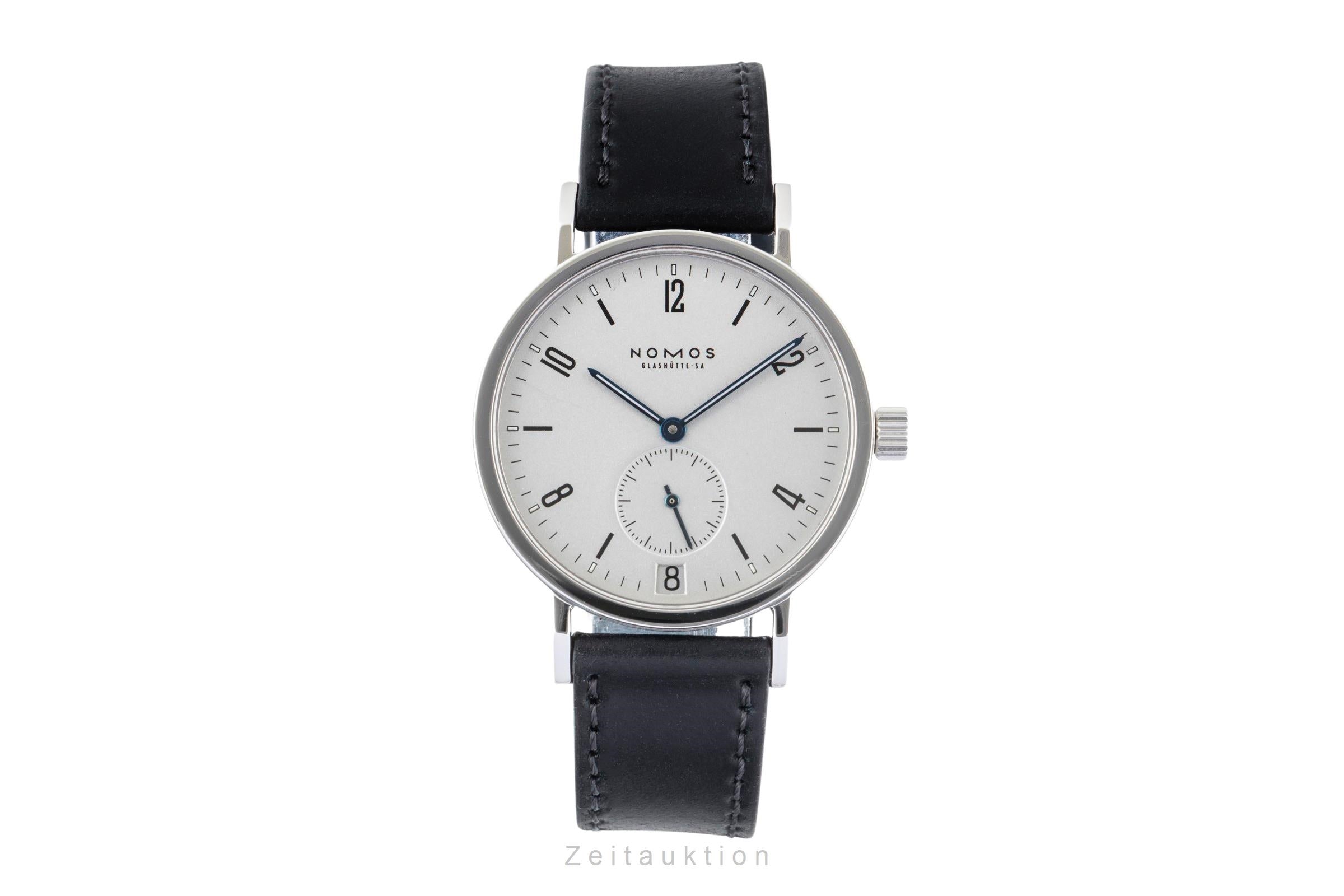 Nomos Tangente Sport steel manual winding men's watch 502  [2601099]