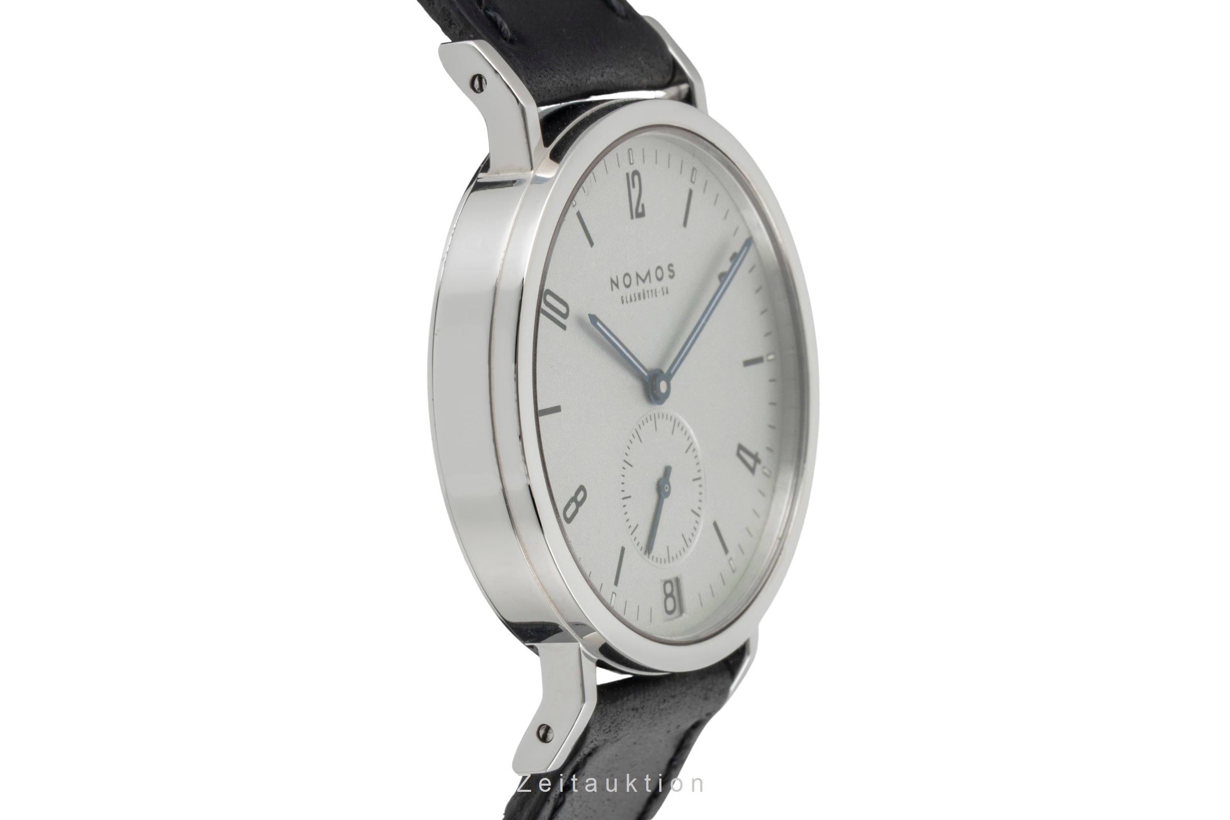 Nomos Tangente Sport steel manual winding men's watch 502  [2601099]