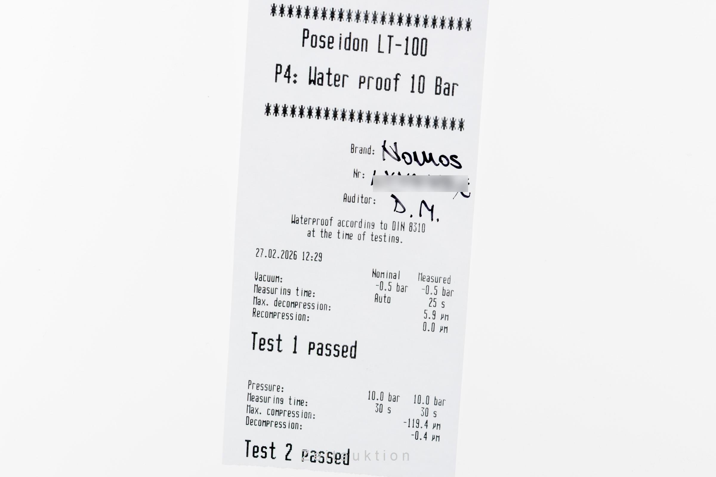 Nomos Tangente Sport steel manual winding men's watch 502  [2601099]