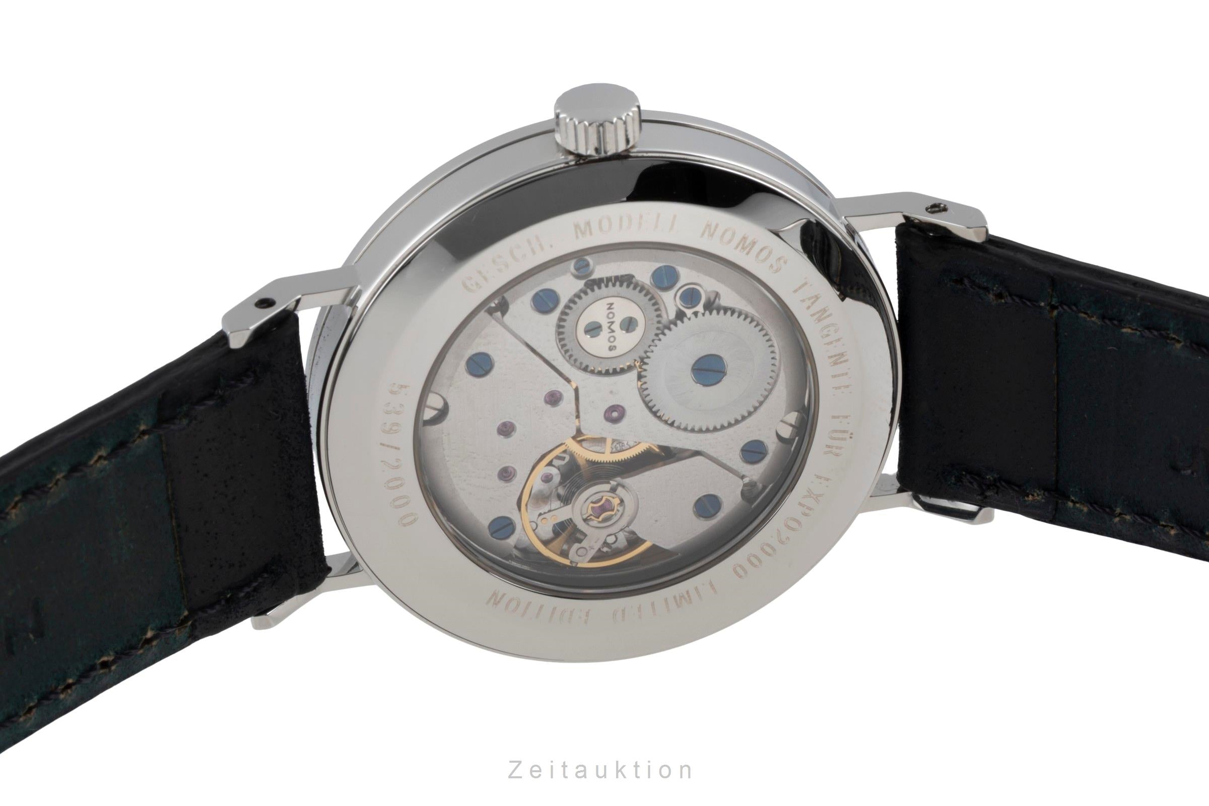 Nomos Tangente acier à remontage manuel montre pour hommes EXPO 2000 Limited  [2601100]