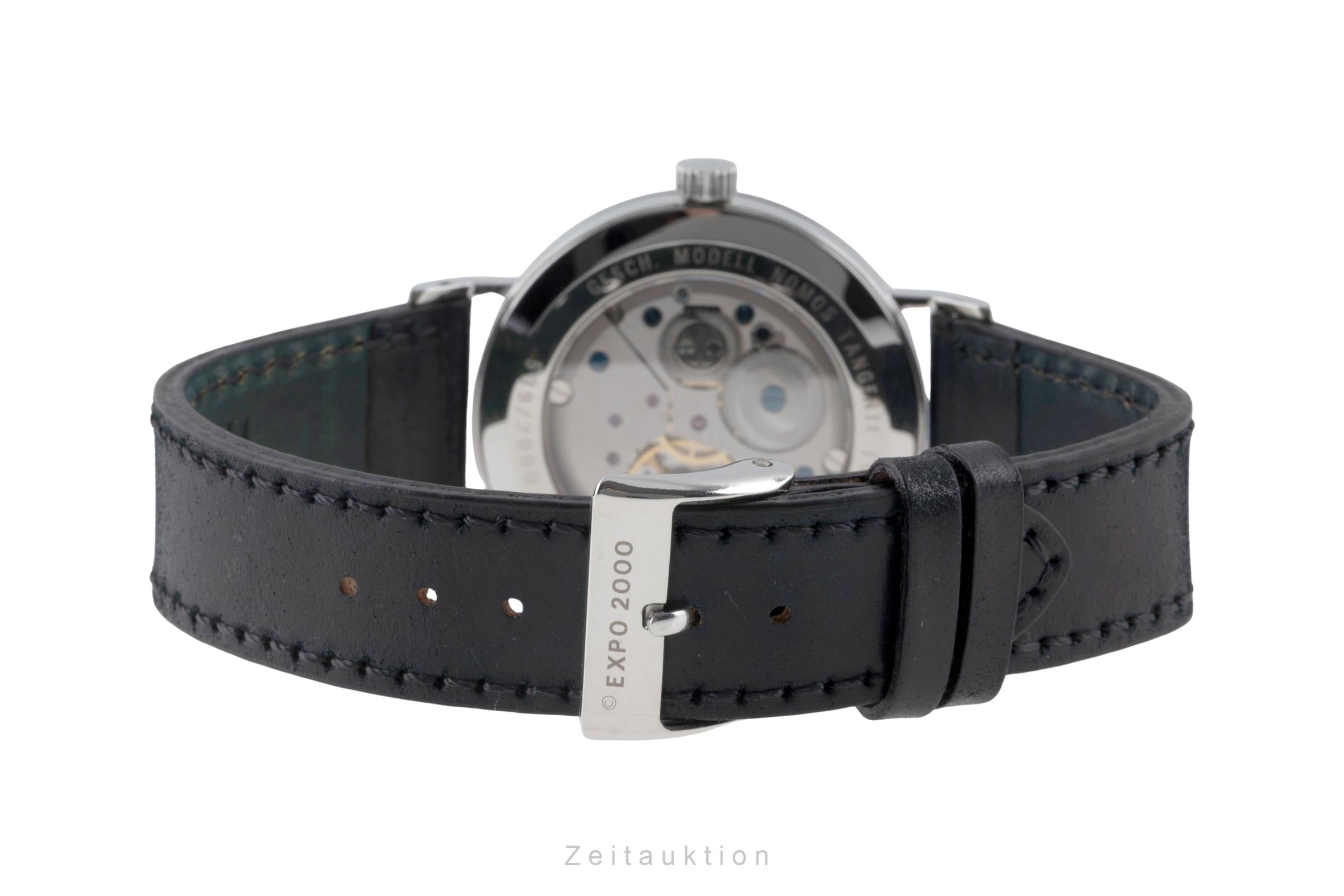 Nomos Tangente acier à remontage manuel montre pour hommes EXPO 2000 Limited  [2601100]