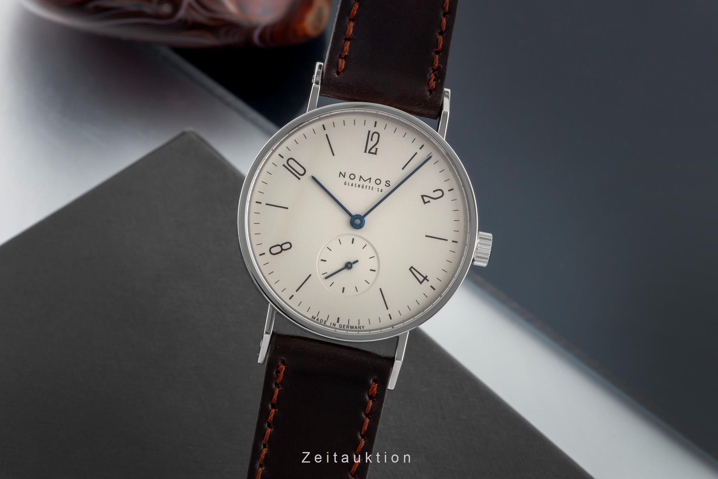 Nomos Tangente steel manual winding men's watch Tangente Einheitspreis 2003 Limited  [2601101]