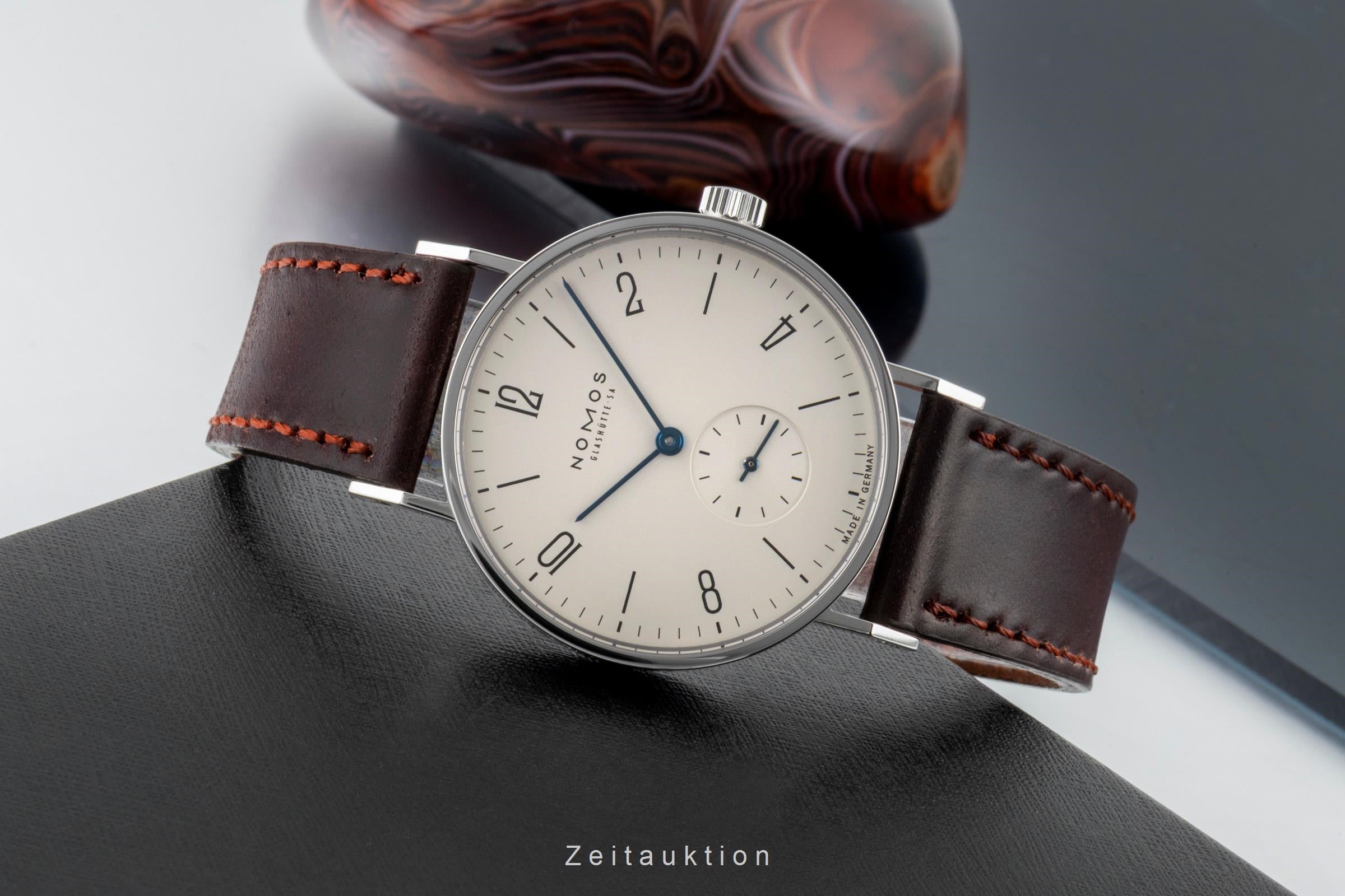 Nomos Tangente steel manual winding men's watch Tangente Einheitspreis 2003 Limited  [2601101]