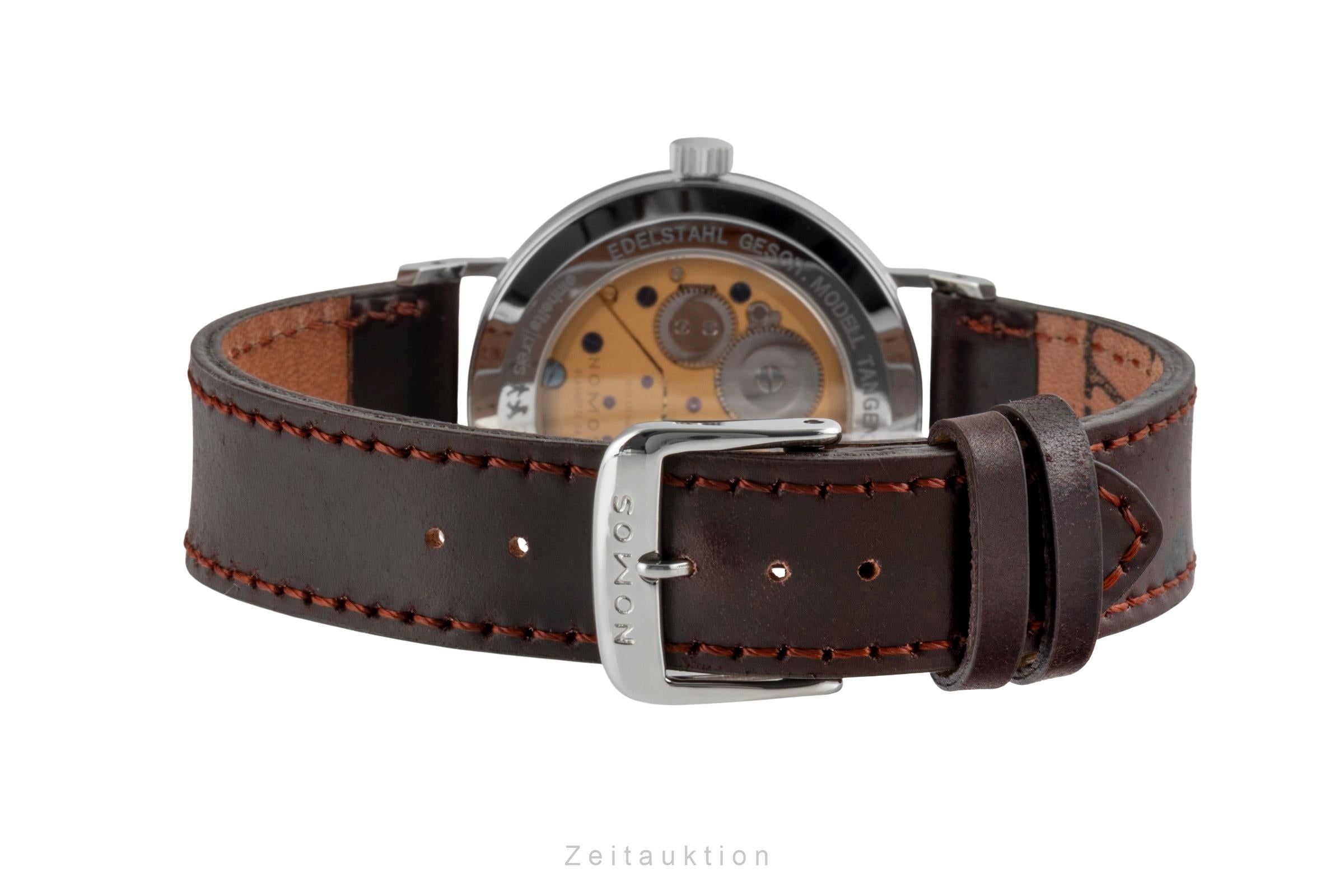 Nomos Tangente steel manual winding men's watch Tangente Einheitspreis 2003 Limited  [2601101]