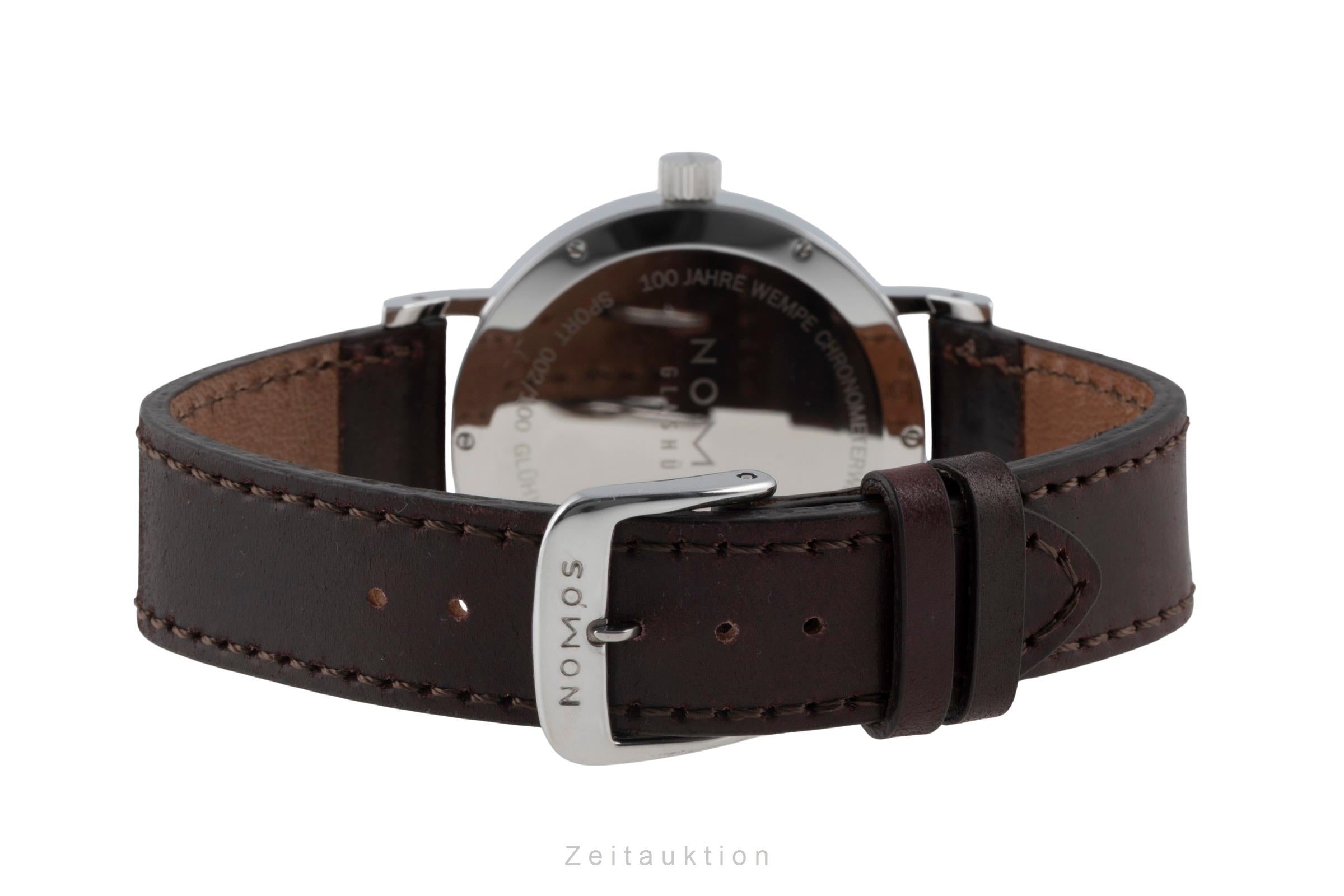 Nomos Tangente Sport steel manual winding men's watch Tangente Glühwürmchen Limited  [2601102]