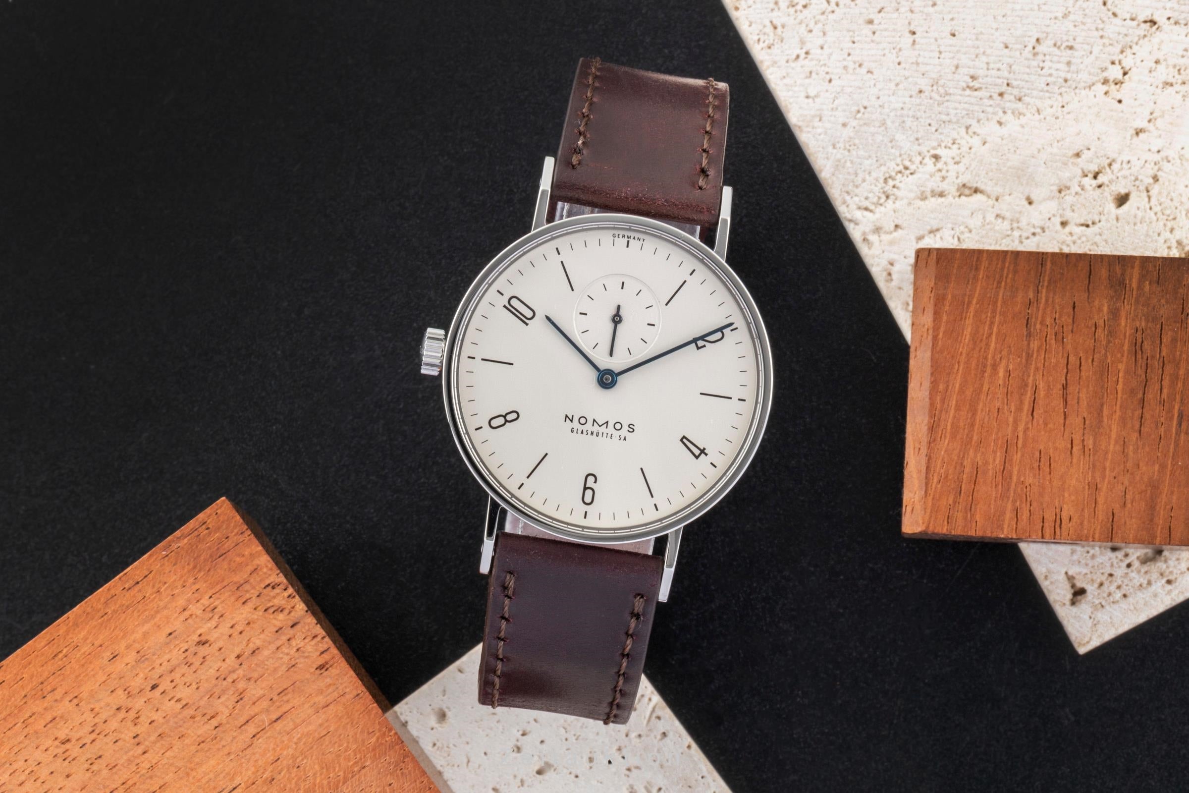 Nomos Tangente acier à remontage manuel montre pour hommes Lävograph Limited  [2601103]