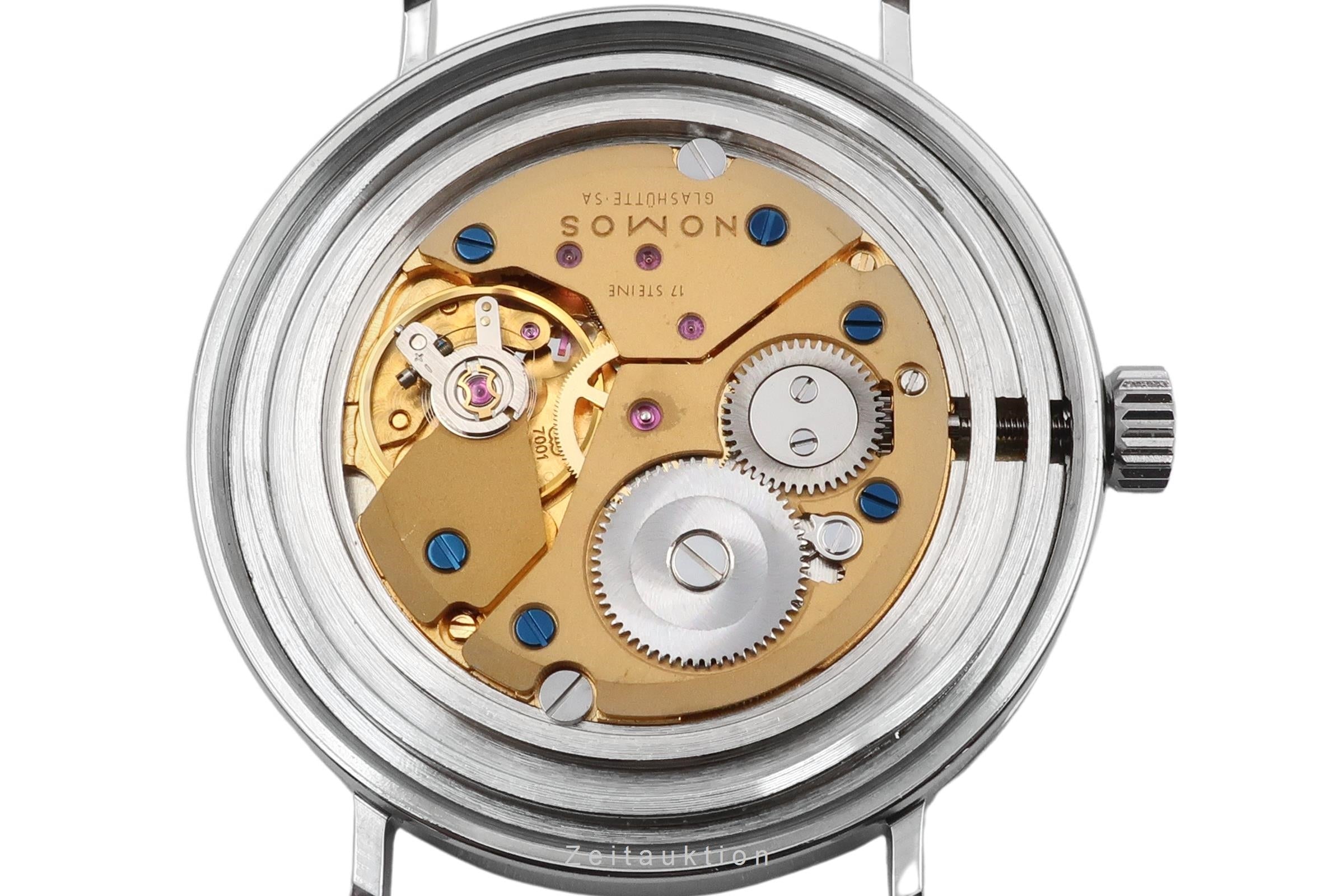 Nomos Tangente acier à remontage manuel montre pour hommes Lävograph Limited  [2601103]