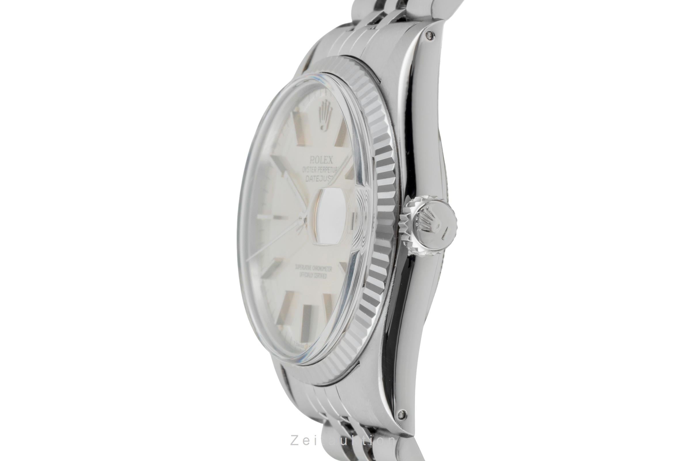 Rolex Datejust Stahl / Weissgold Automatik Herrenuhr Ref. 16014 Klassiker [2601108]