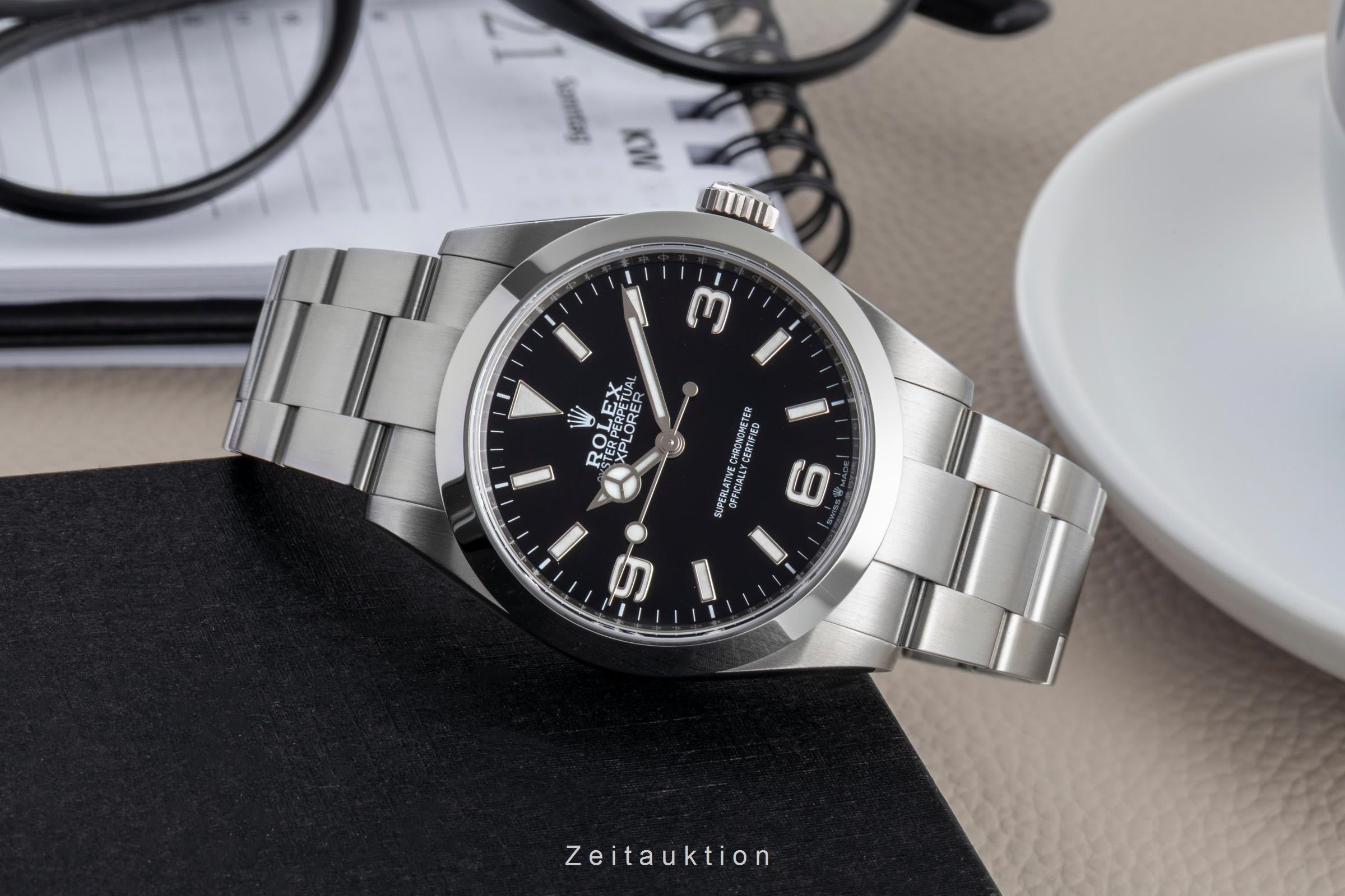 Rolex Explorer acier automatique montre pour hommes 224270  [2601109]