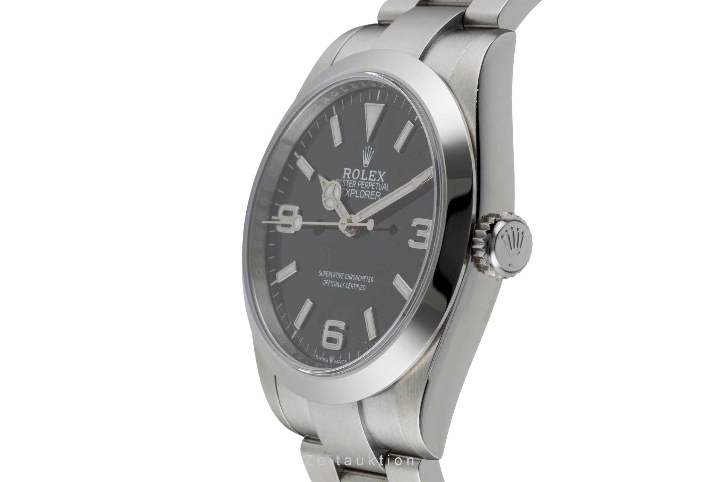 Rolex Explorer acier automatique montre pour hommes 224270  [2601109]